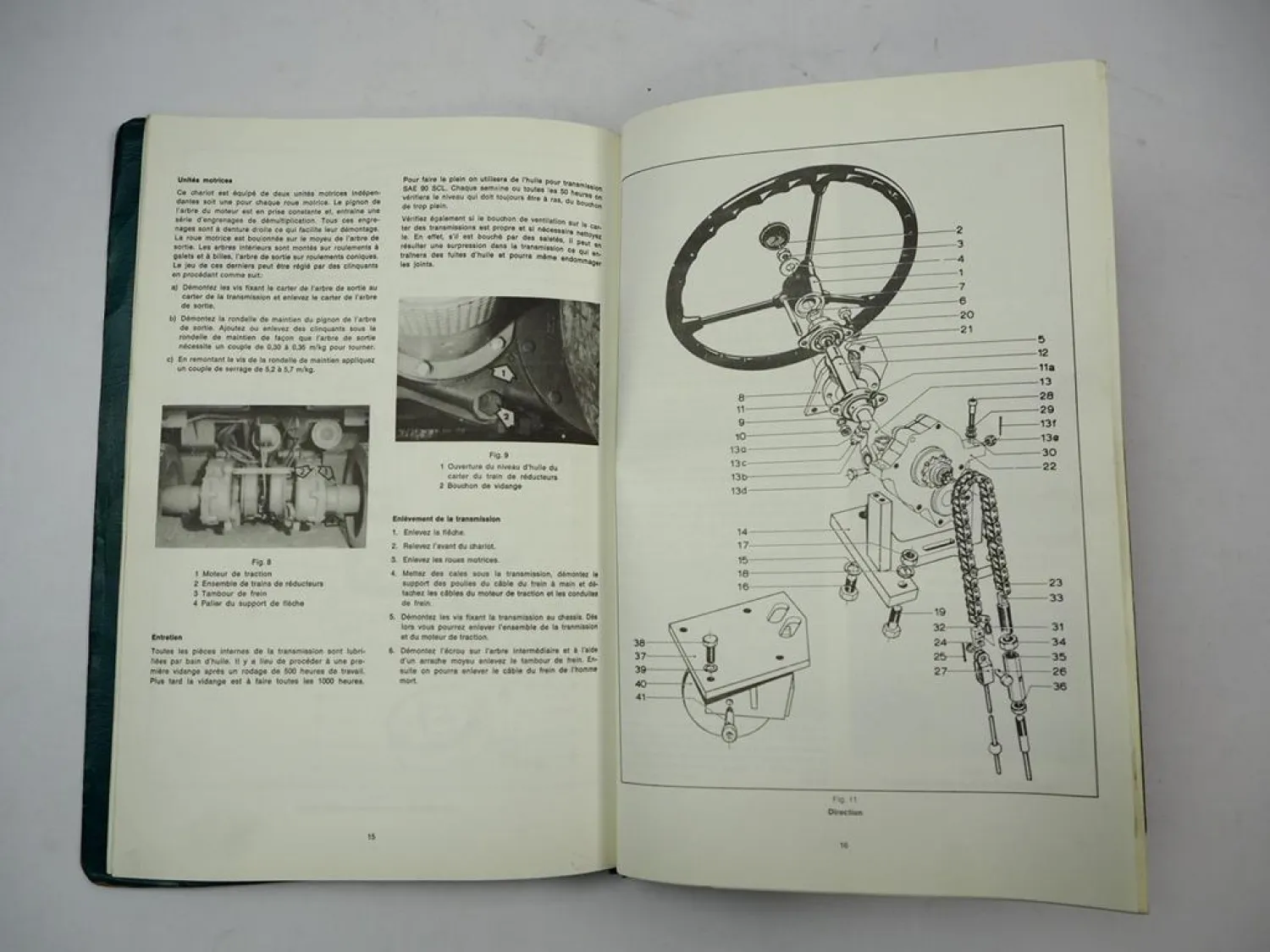 Original Clark TW33 Gabelstapler 1500 kg Betriebsanleitung Bedienungsanleitung