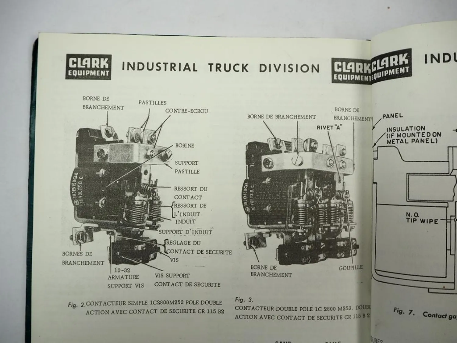 Original Clark TW33 Gabelstapler 1500 kg Betriebsanleitung Bedienungsanleitung