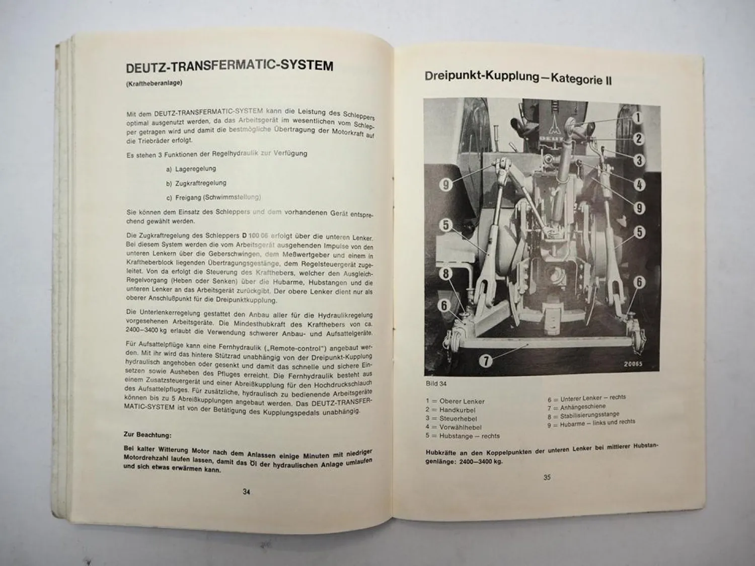 Original Deutz D10006 + Allrad Betriebsanleitung Wartung Schaltplan 1970