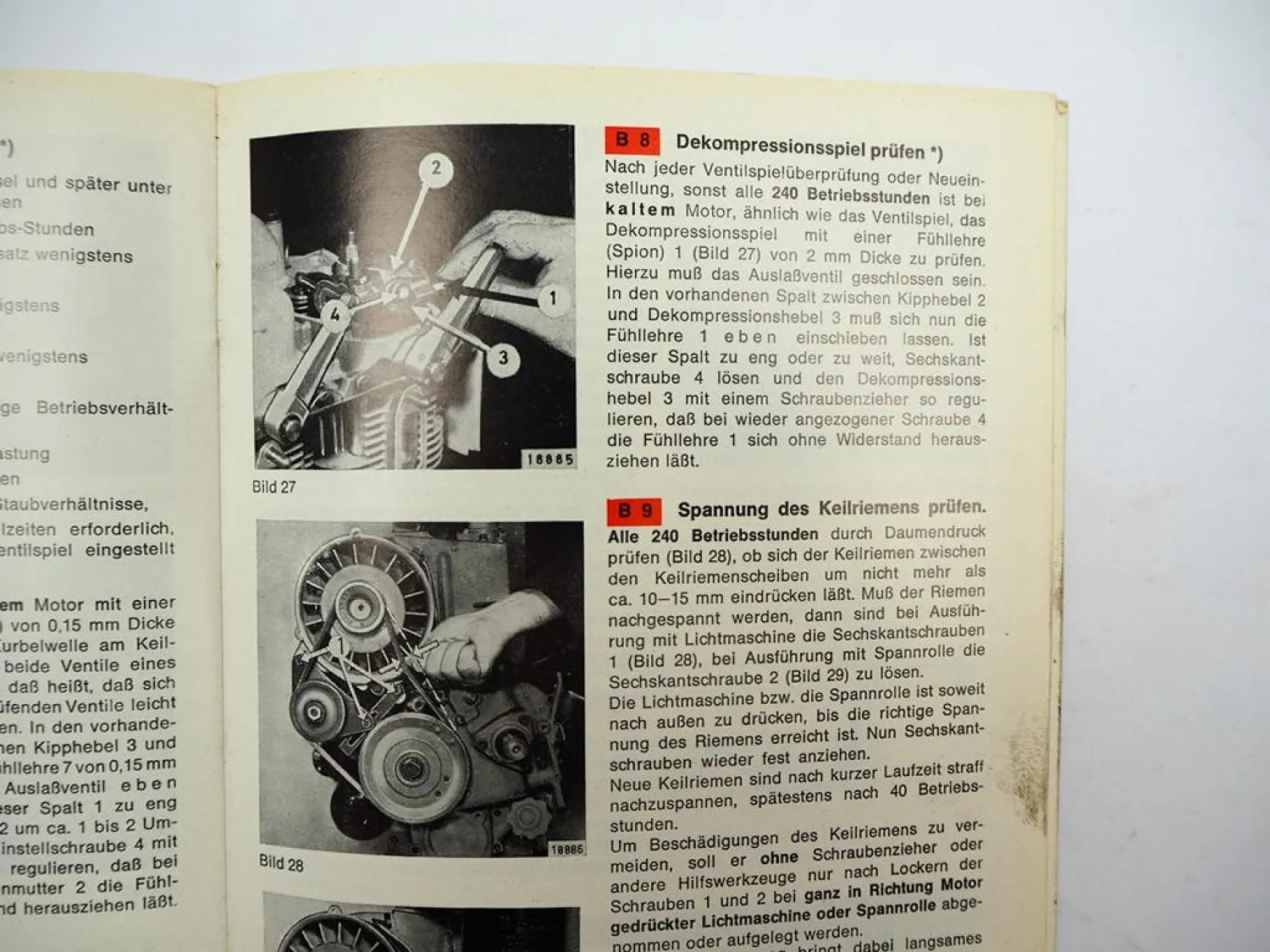 Original Deutz F1L F2L 410 Motor Betriebsanleitung Bedienung Wartung 1969