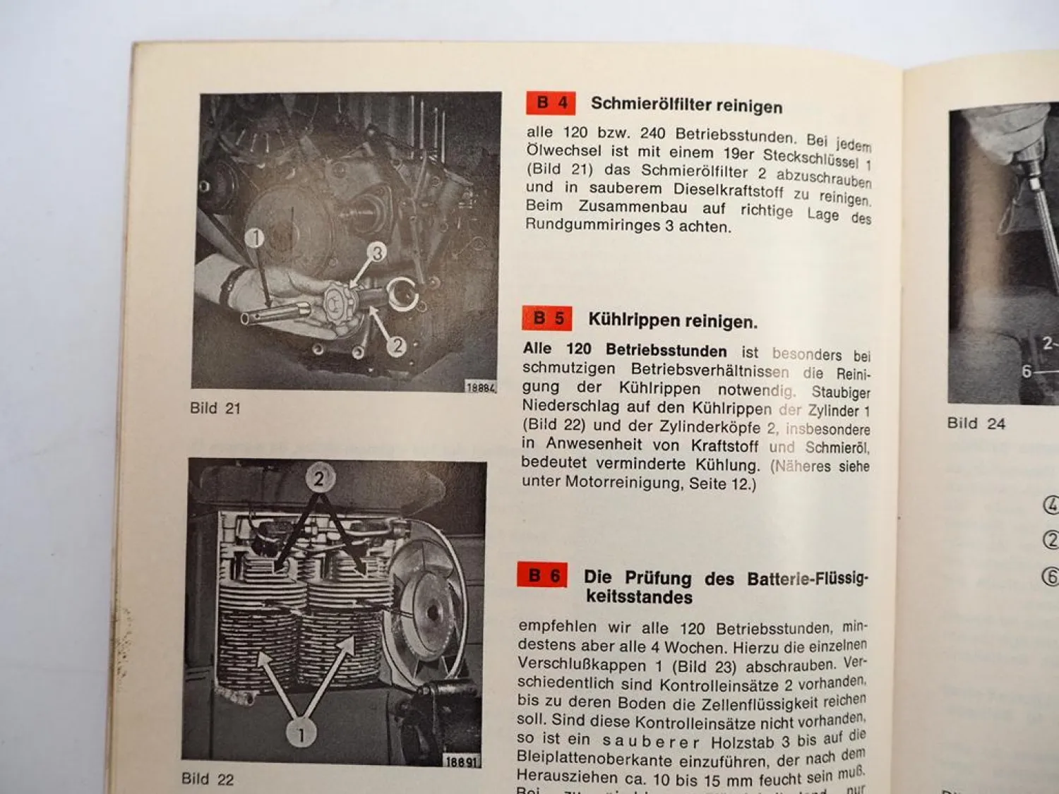 Original Deutz F1L F2L 410 Motor Betriebsanleitung Bedienung Wartung 1971