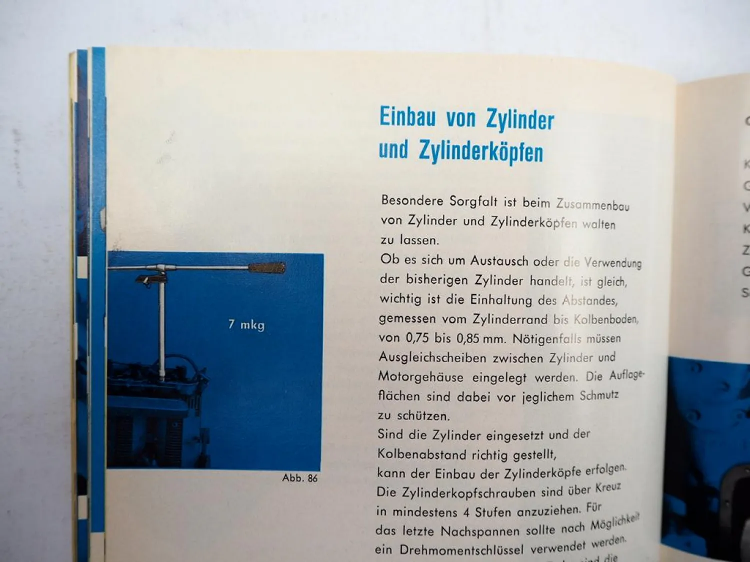 Original Eicher ES201 Puma Schmalspurschlepper Betriebsanleitung 1960er Jahre