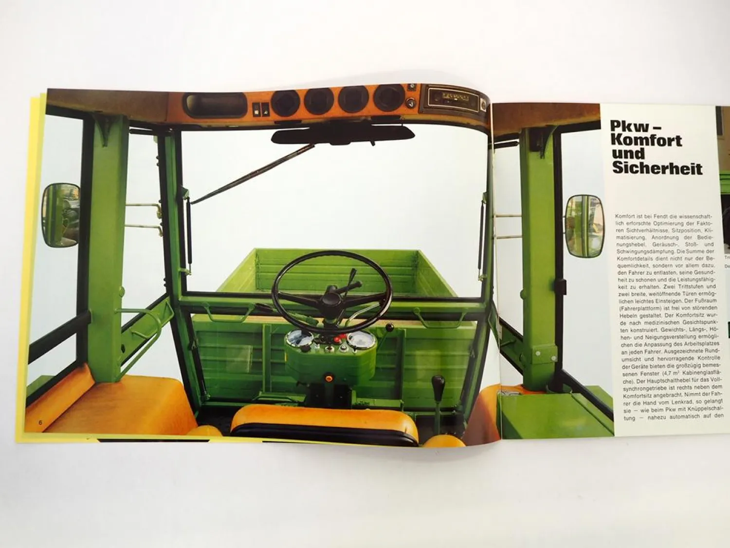 Original Fendt F 255 275 GT GTII Geräteträger Prospekt mit Technischen Daten 1982