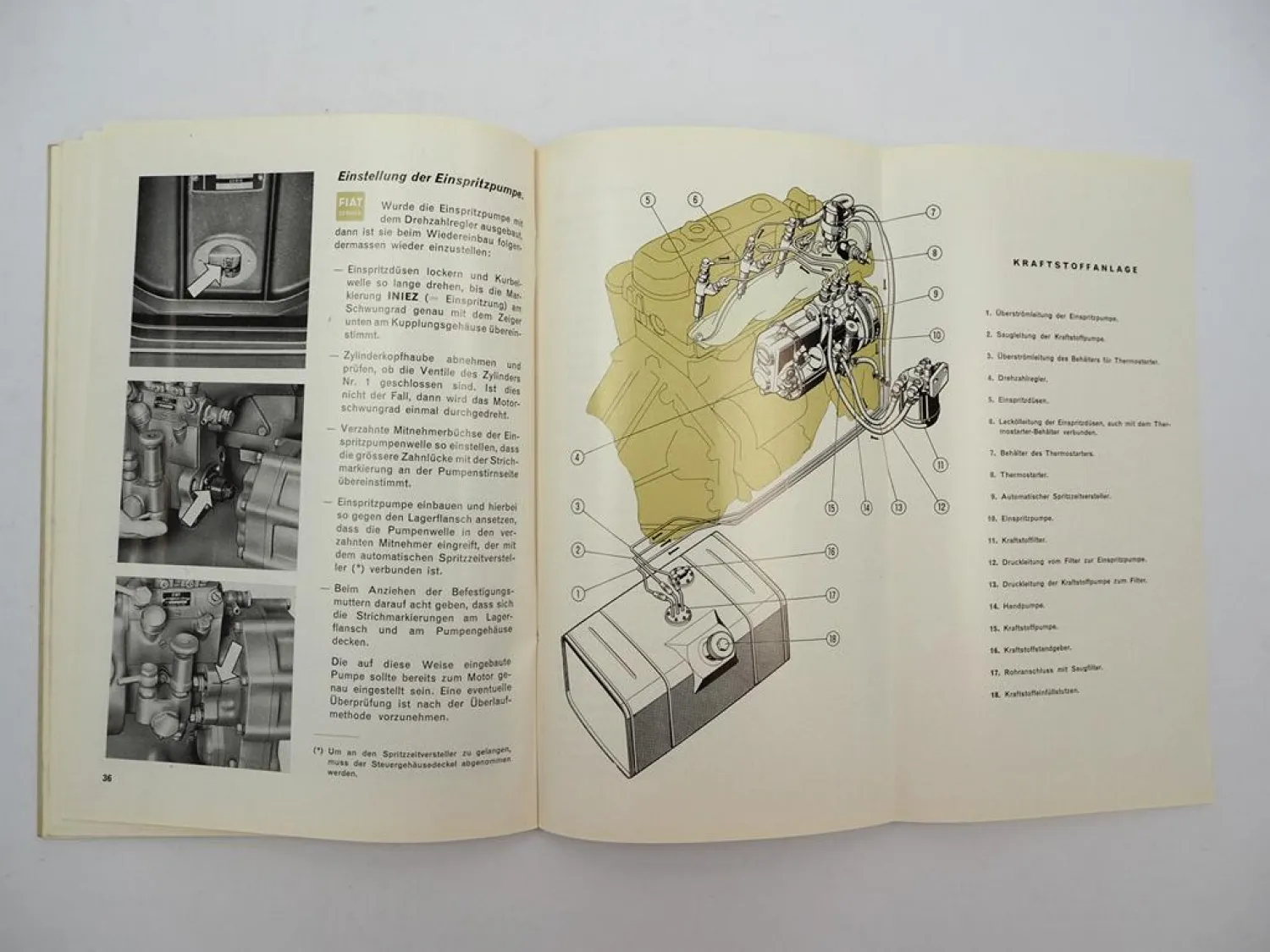 Original Fiat 616 N2 Lastwagen Betriebsanleitung Bedienung Wartung 1968