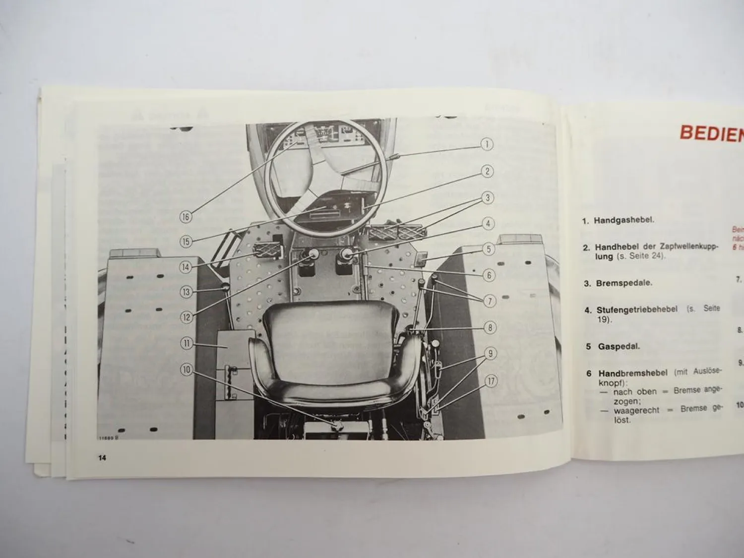 Original Fiat 70-66 80-66 Schlepper Betriebsanleitung Bedienung Wartung 1984