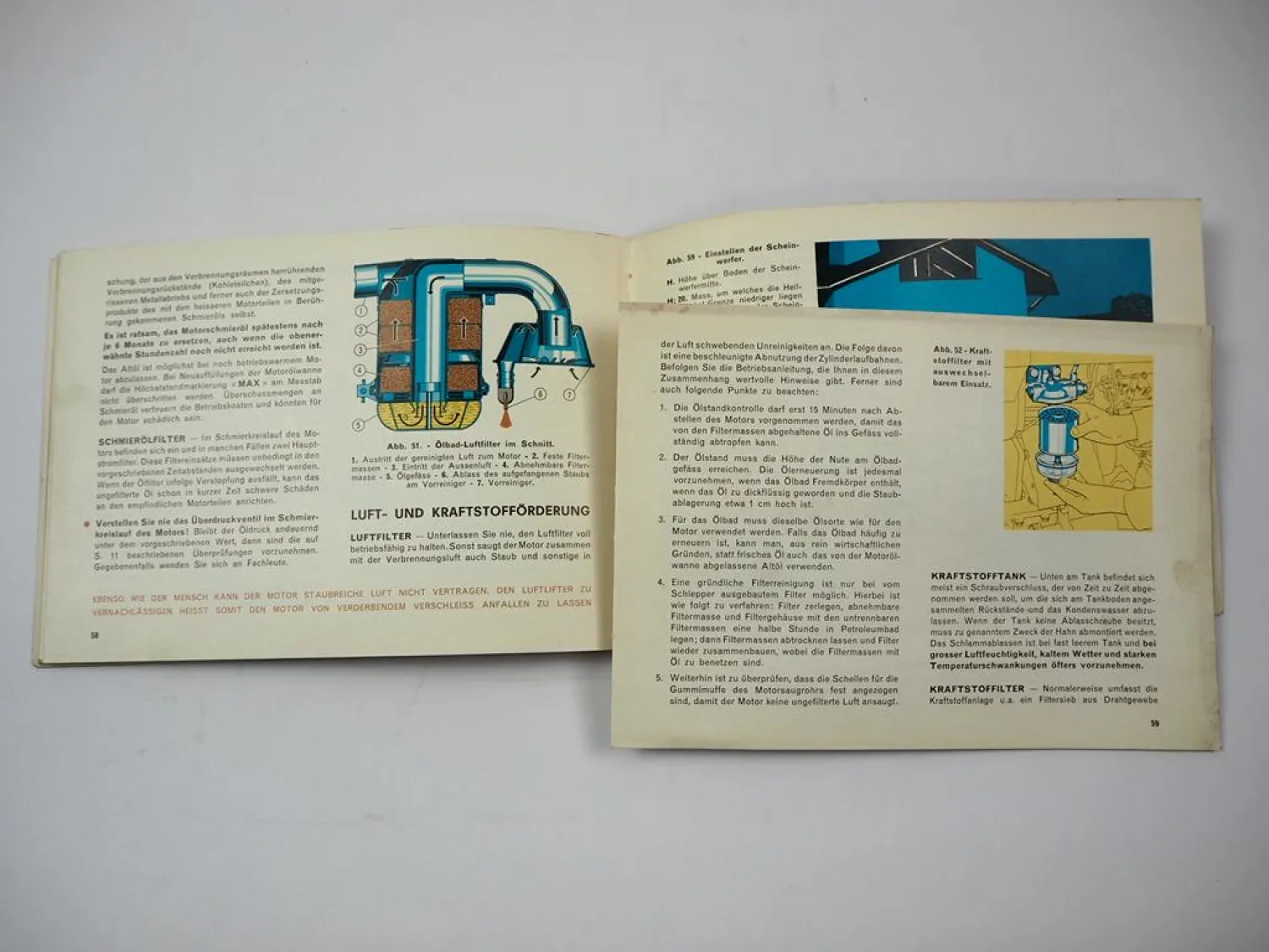 Original Fiat trattori Schlepper Ratschläge für den Schleppereinsatz 1968