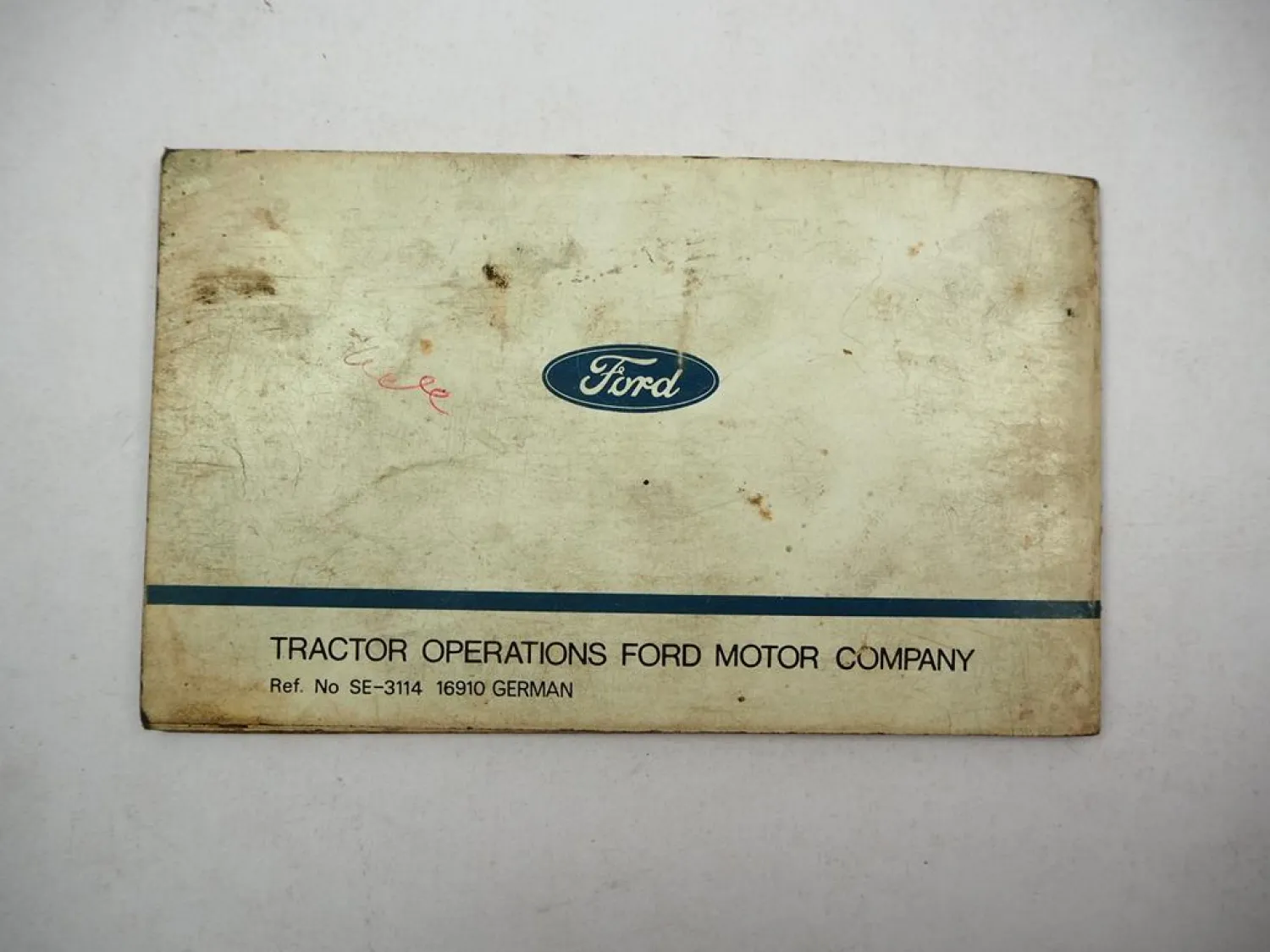 Original Ford 2000 3000 4000 5000 Traktor Technische Daten ca. 1970