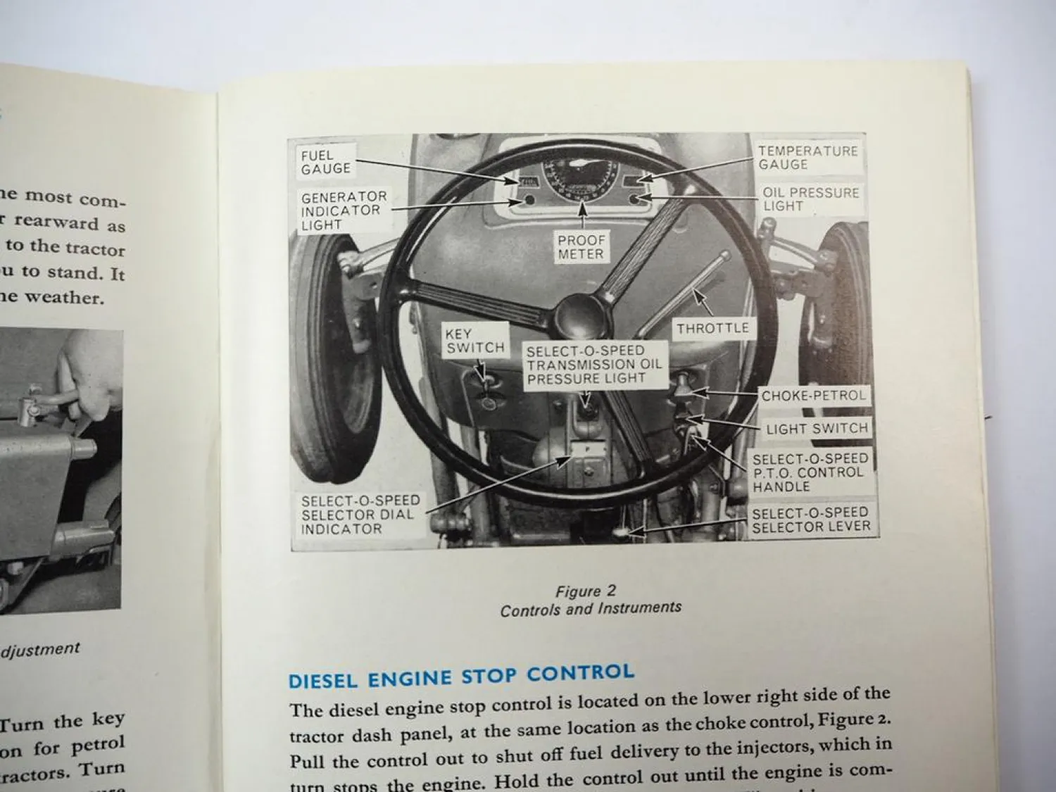Original Ford Dexta 2000 Super Dexta 3000 Tractor Operators Manual 1964