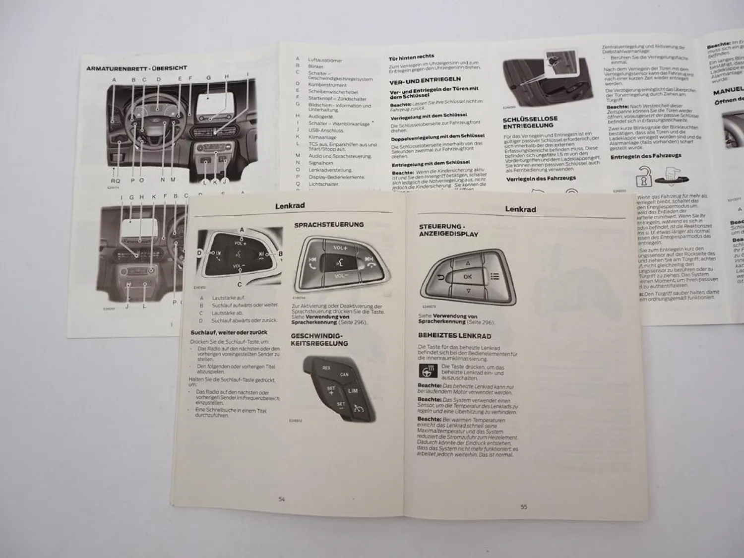 Original Ford Ecosport Betriebsanleitung Bordbuch mit 386 Seiten Stand März 2018