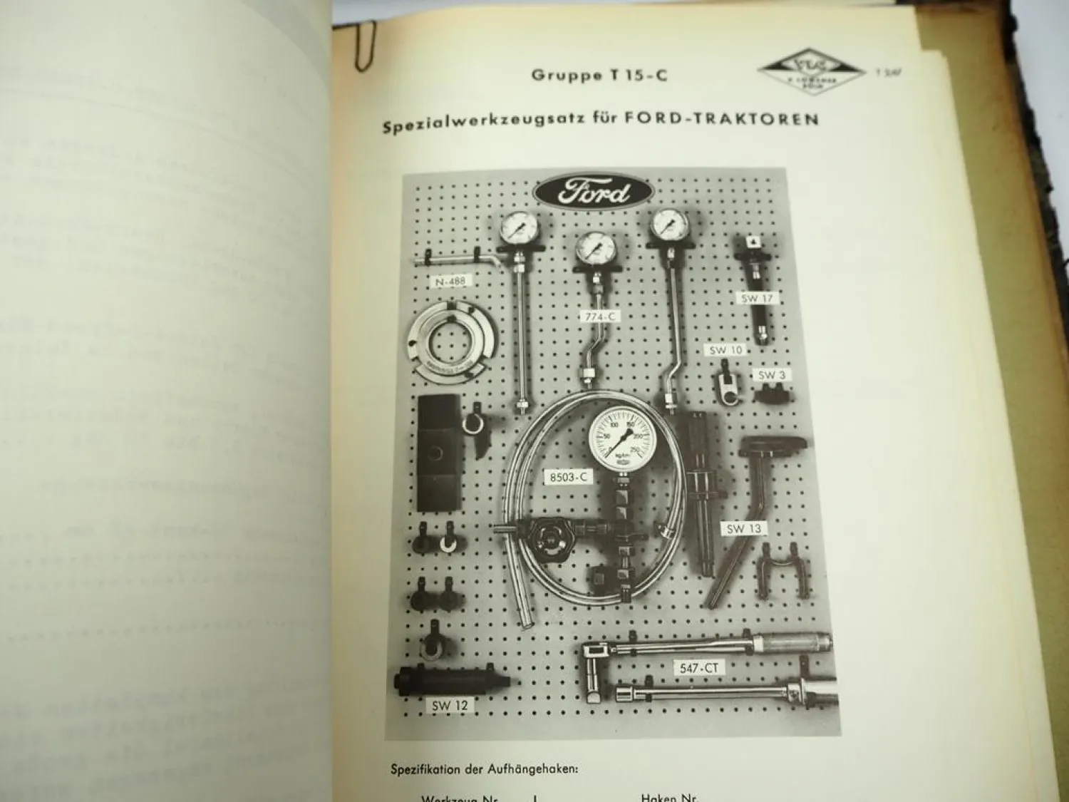 Original Ford Traktoren Service Mitteilungen 1965 - 1976 Werkstatthandbuch