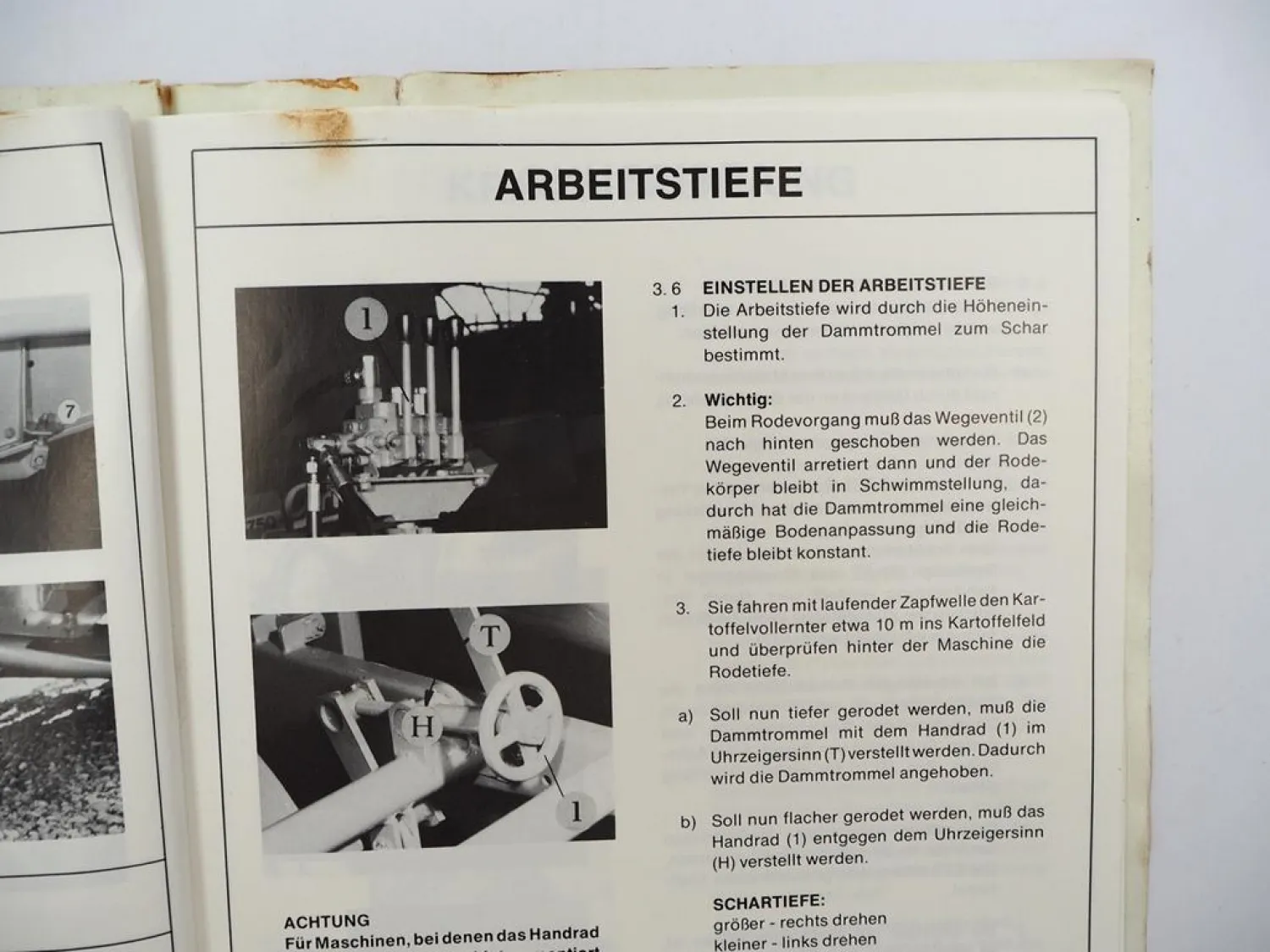 Original Grimme MK700 HL750 Kartoffel Vollernter Betriebsanleitung ca. 1981