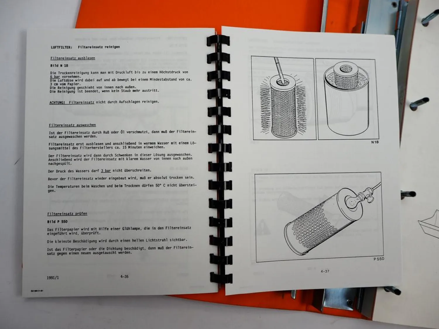 Original Hanomag 20F Radlader Schulung Werkstatthandbuch & Betriebsanleitung