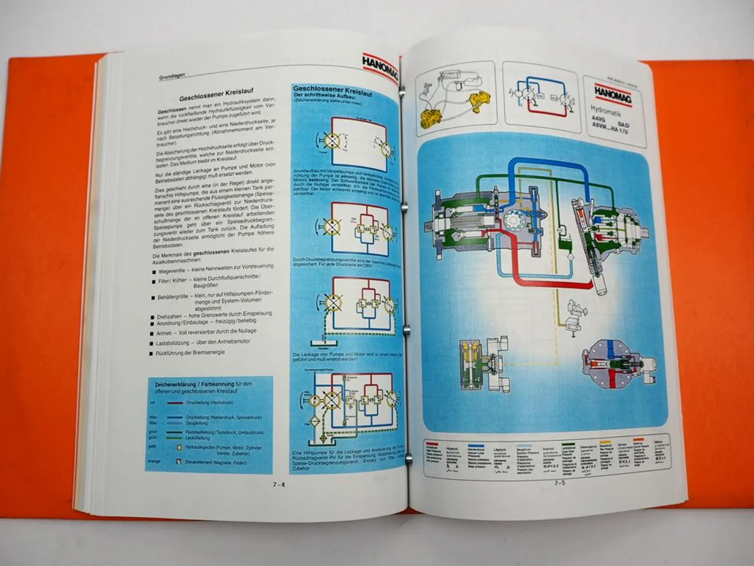 Original Hanomag 20F Radlader Schulung Werkstatthandbuch & Betriebsanleitung