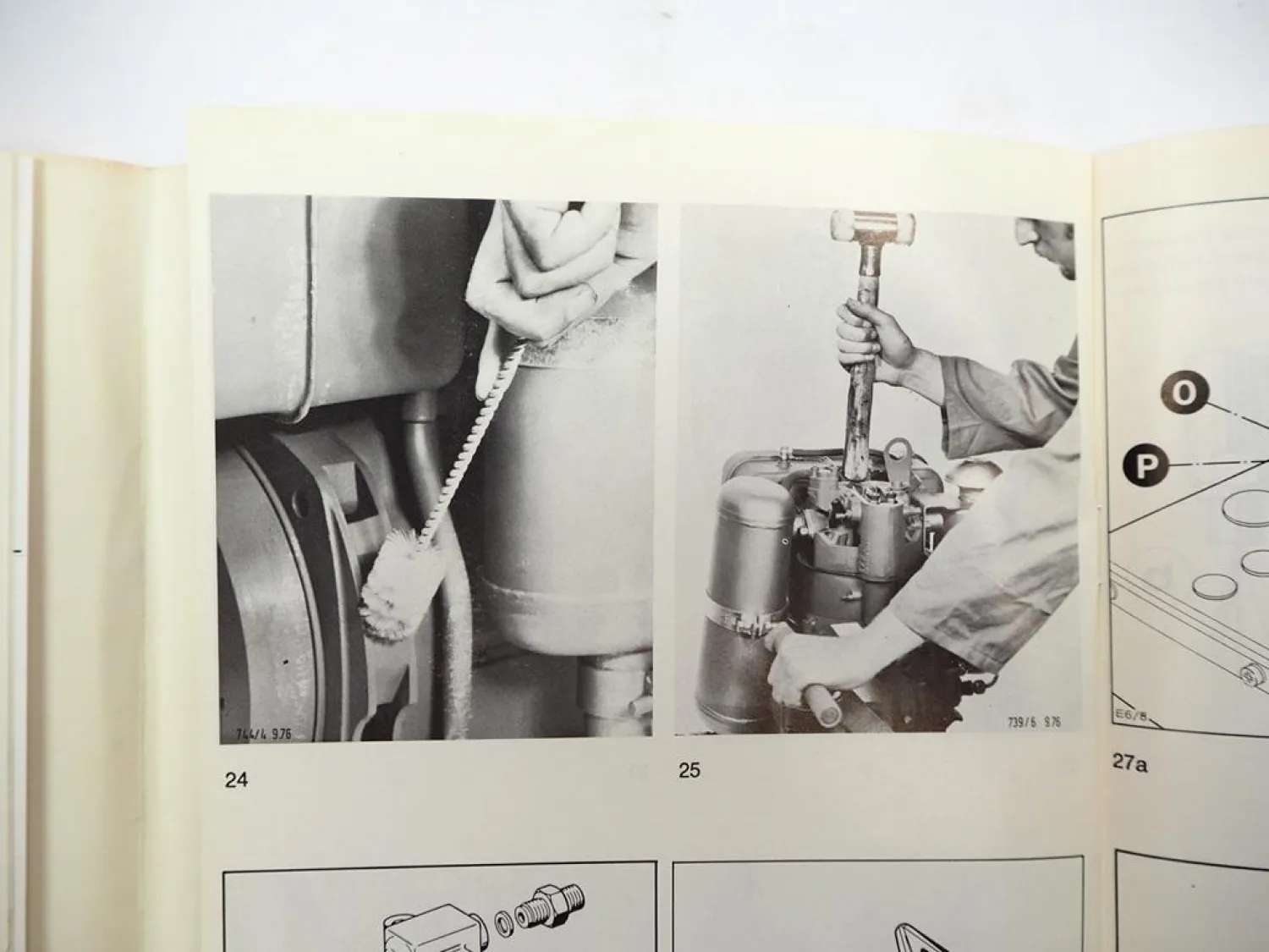 Original Hatz E 71 75 79 780 786 Engine Instruction Book Operation 1993