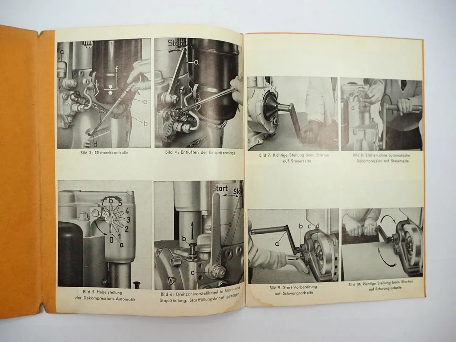 Original Hatz ES E 71 75 79 780 785 Dieselmotor Betriebsanleitung Wartung 1968