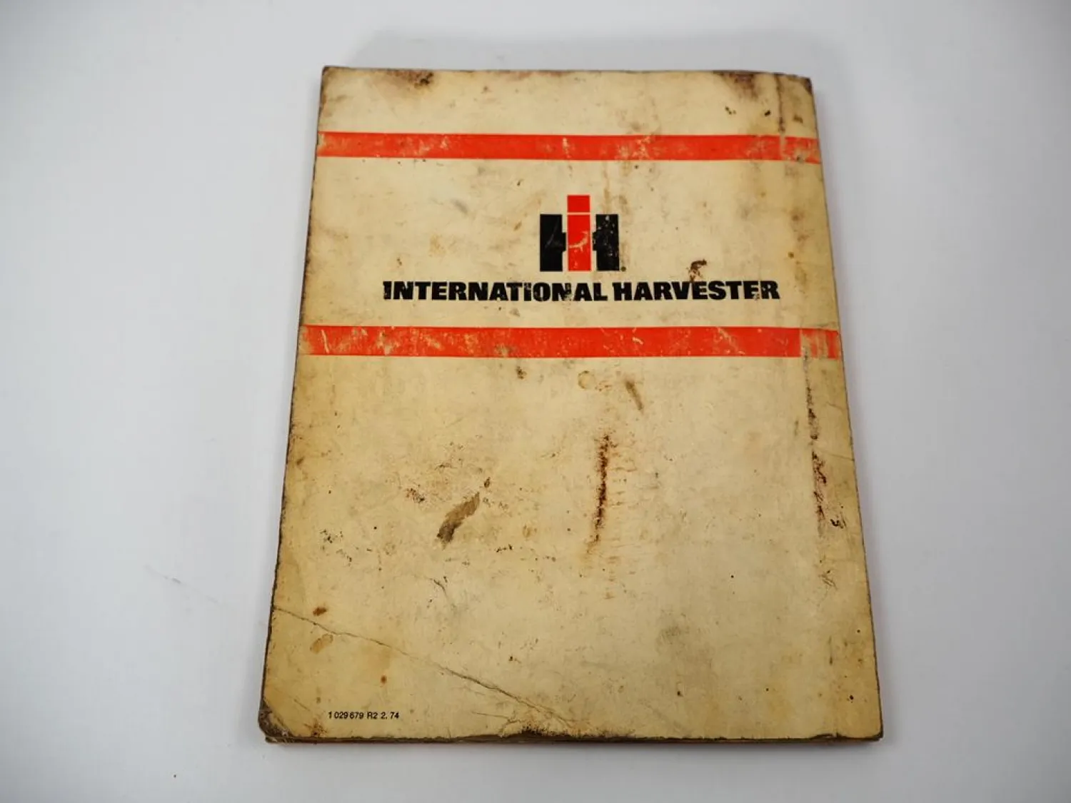 Original IHC 321 431 Mähdrescher Betriebsanleitung Bedienung Wartung 1974