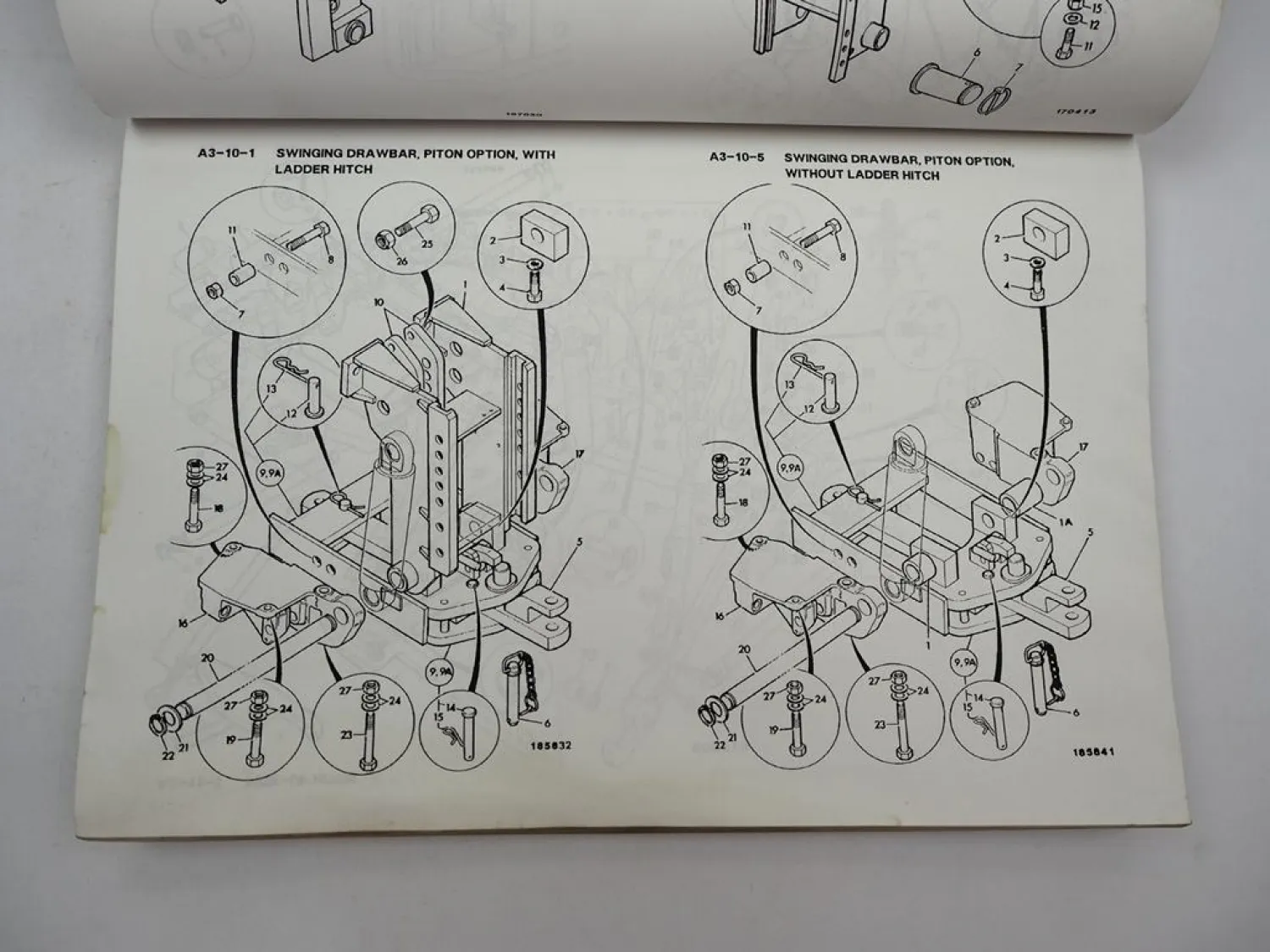 Original JCB 150T Contractor 125 135T 145T 155T Fastrac Parts Book Bildkatalog