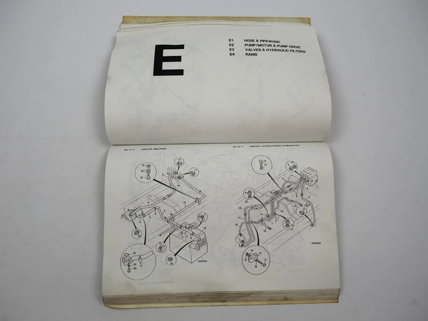 Original JCB 150T Contractor 125 135T 145T 155T Fastrac Parts Book Bildkatalog