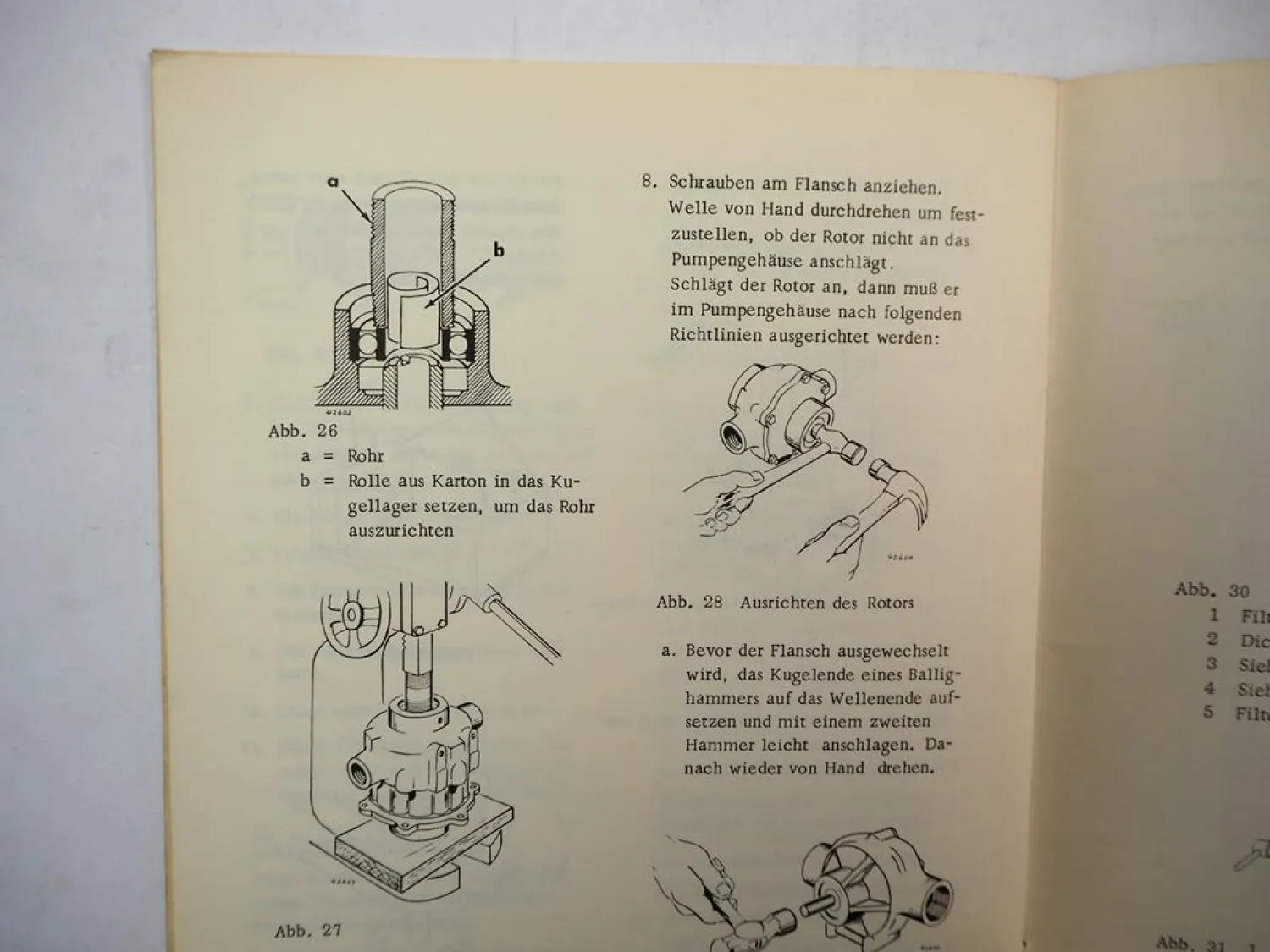 Original John Deere 25E Anbau Spritzgerät Betriebsanleitung 1960er Jahre