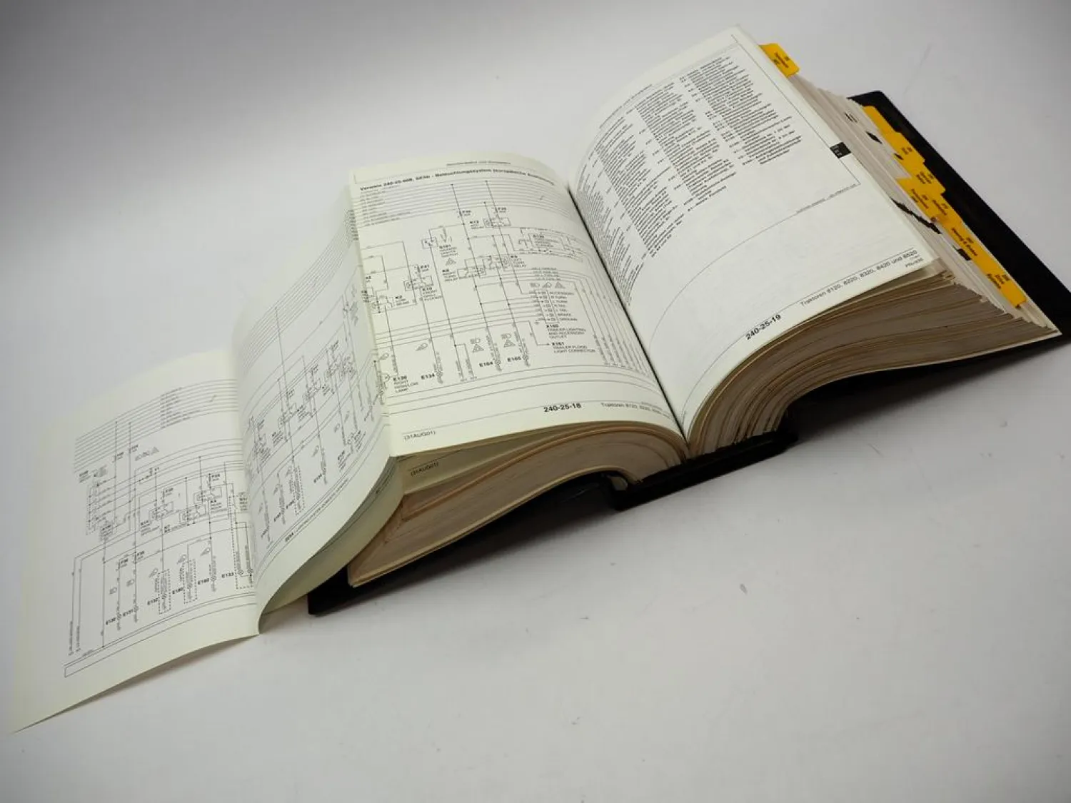 Original John Deere 8120 - 8520 Werkstatthandbuch Wirkungsweise & Prüfungen 2001
