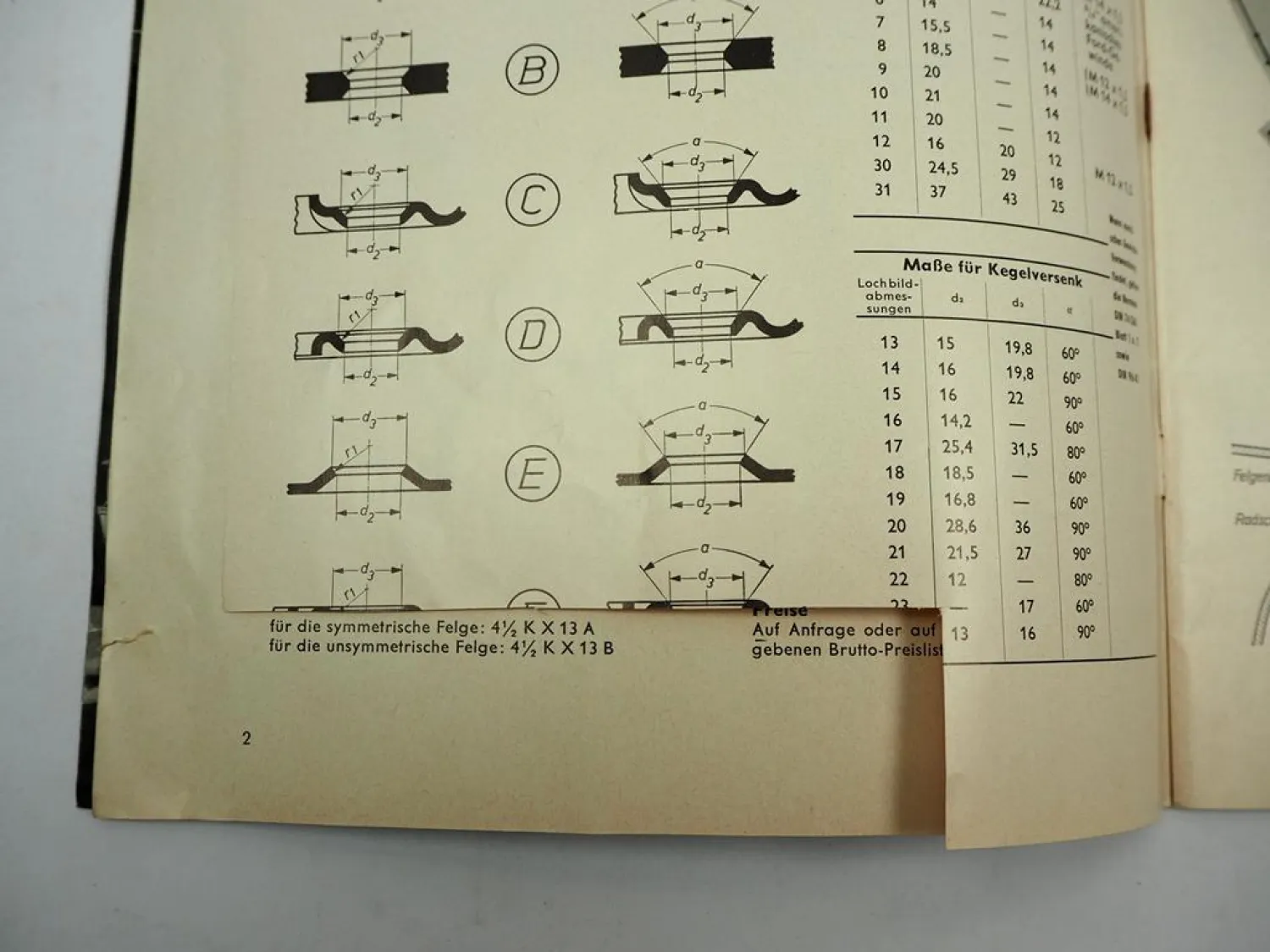 Original Katalog Lemmerz Räder Felgen für PKW LKW Schlepper 1963 Königswinter