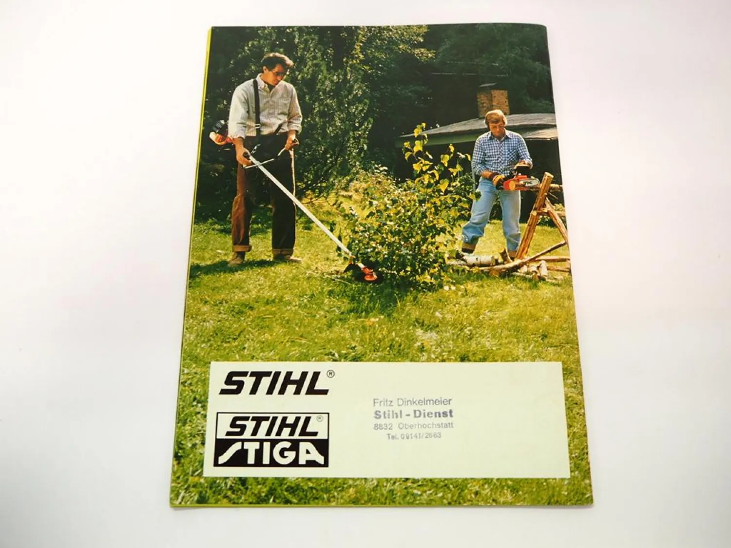 Original Katalog Stihl Stiga Motorgeräte Rasenmäher zur Gartenpflege 1980