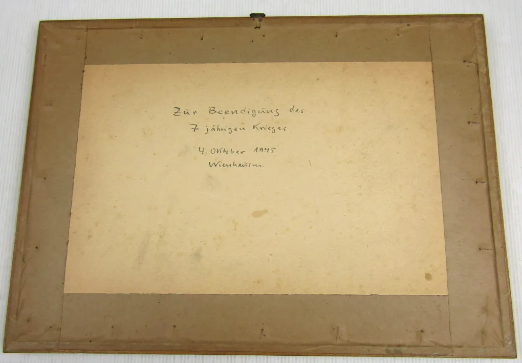 original Kupferstich koloriert Borgdorf Niedersachen Hannover 1654 von Merian