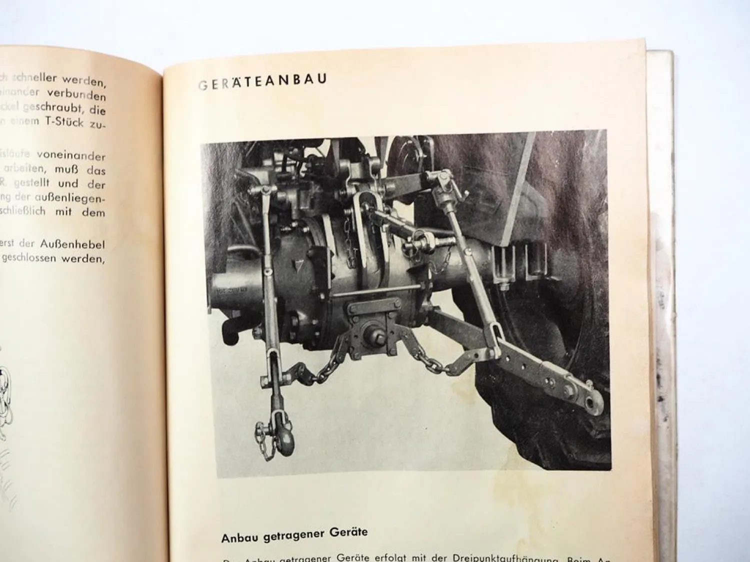 Original Massey Ferguson MF165 Dieselschlepper Betriebsanleitung 1966