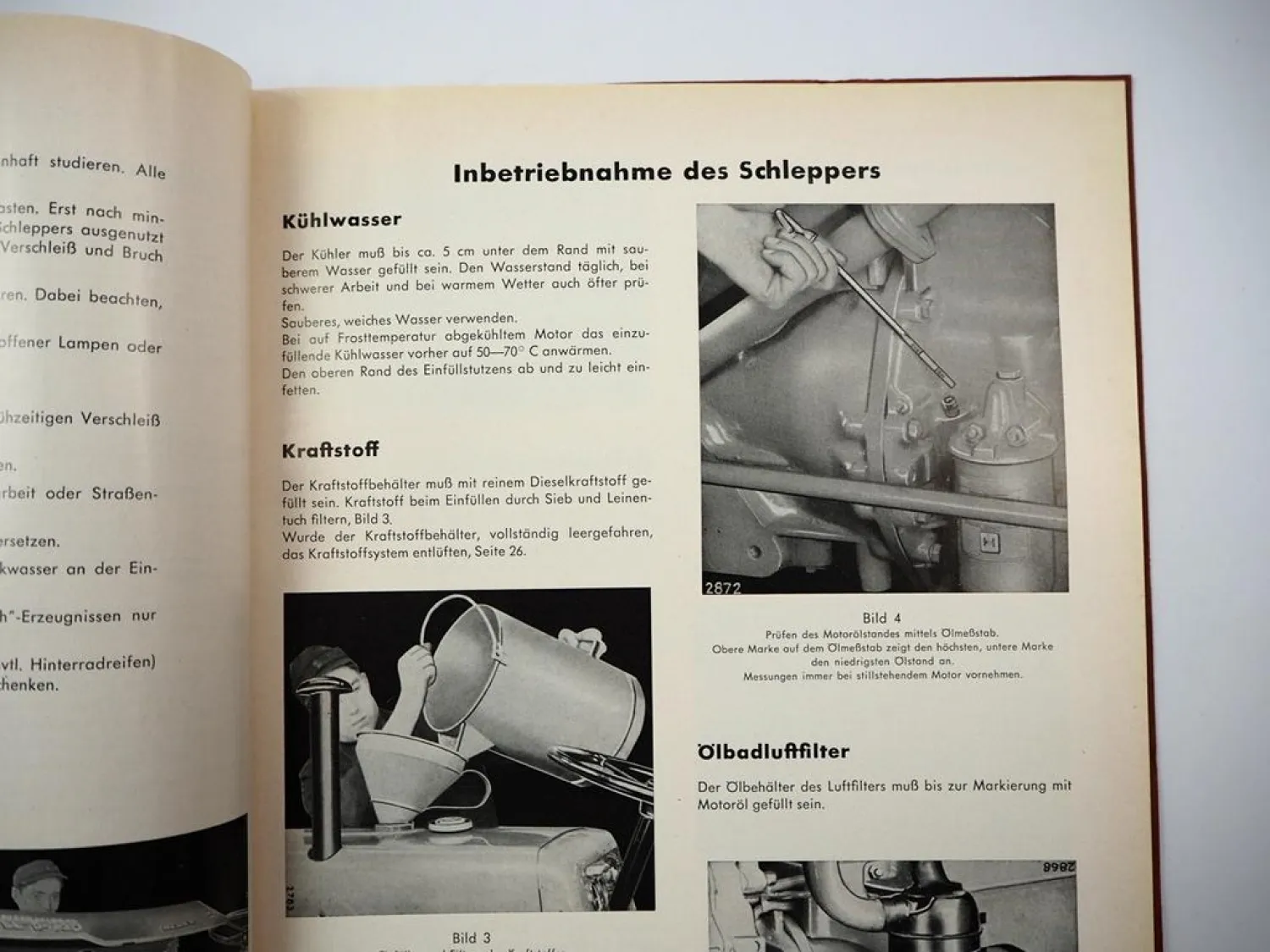 Original Mc Cormick IHC D-320 D-324 Standard Schlepper Betriebsanleitung 1962