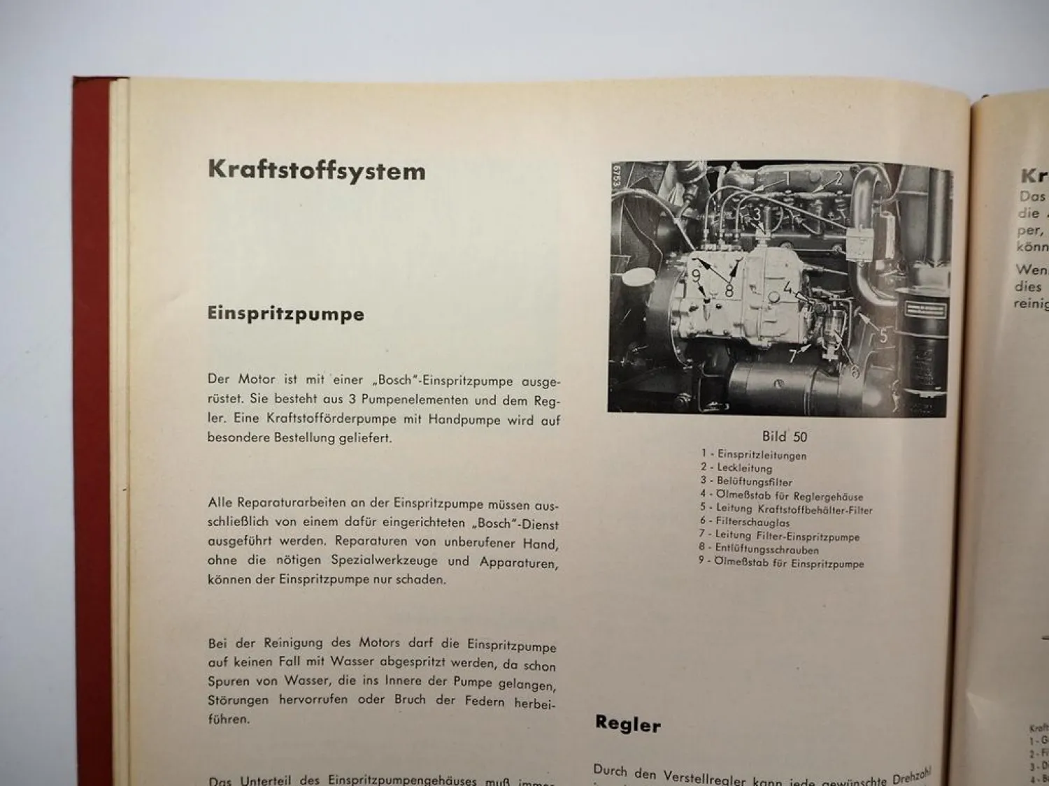 Original Mc Cormick IHC D-320 D-324 Standard Schlepper Betriebsanleitung 1962