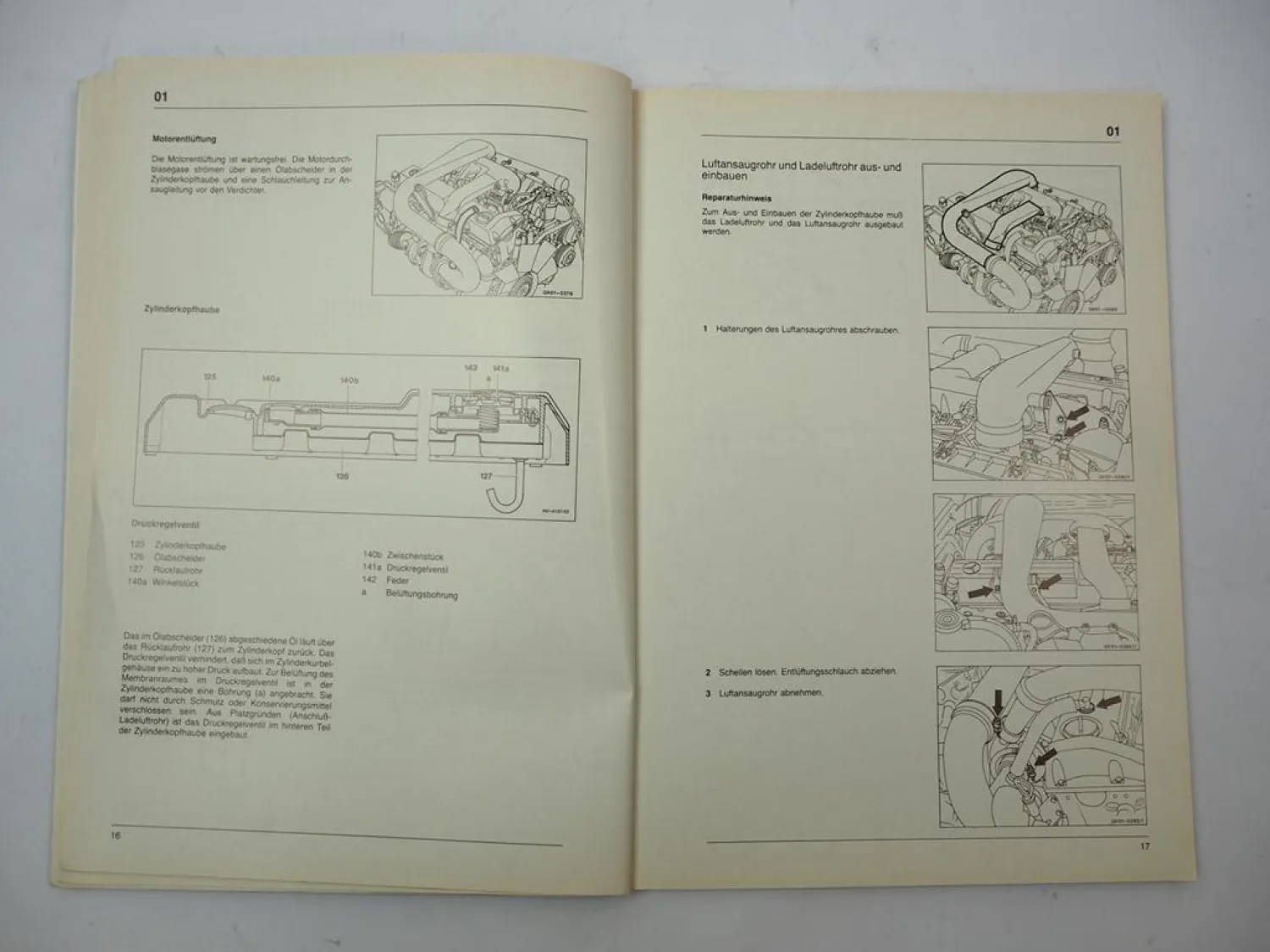Original Mercedes-Benz Werkstatthandbuch 350 GD Turbo Geländewagen W463 – 1992
