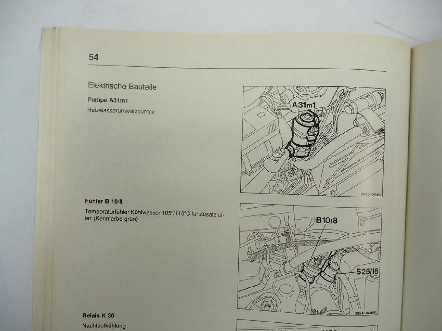 Original Mercedes-Benz Werkstatthandbuch 350 GD Turbo Geländewagen W463 – 1992