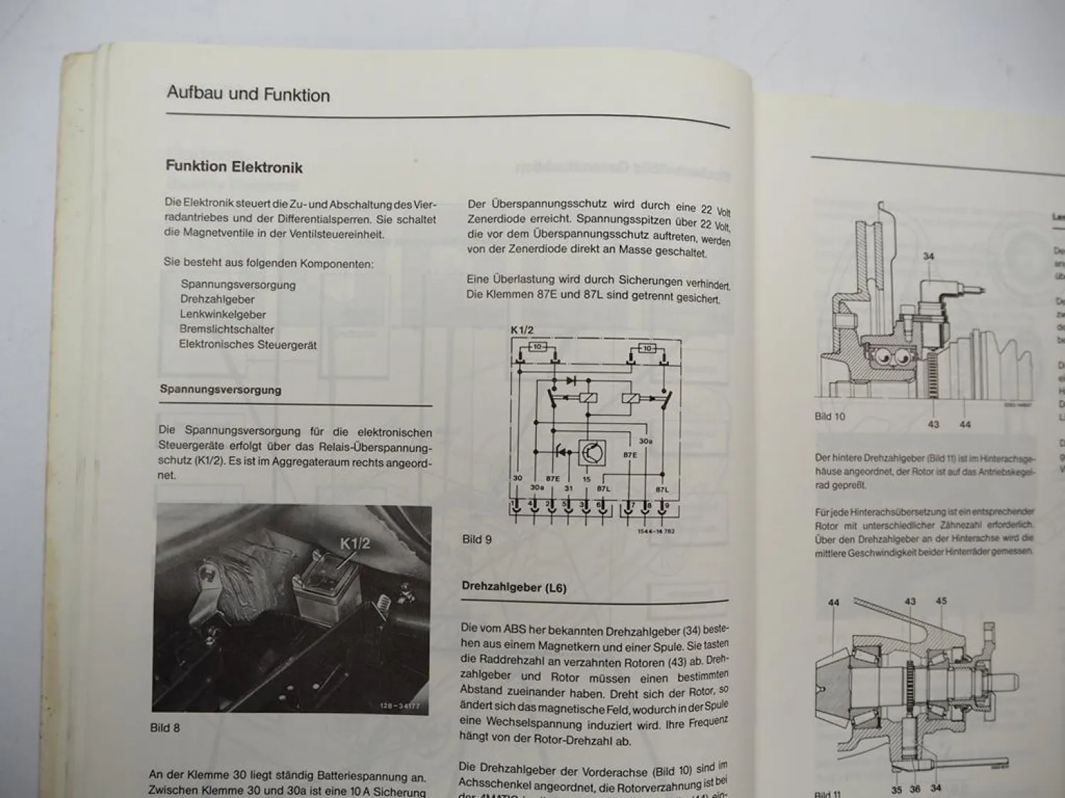 Original Mercedes-Benz Werkstatthandbuch 4MATIC Allrad Baureihe 124 – 04/1987