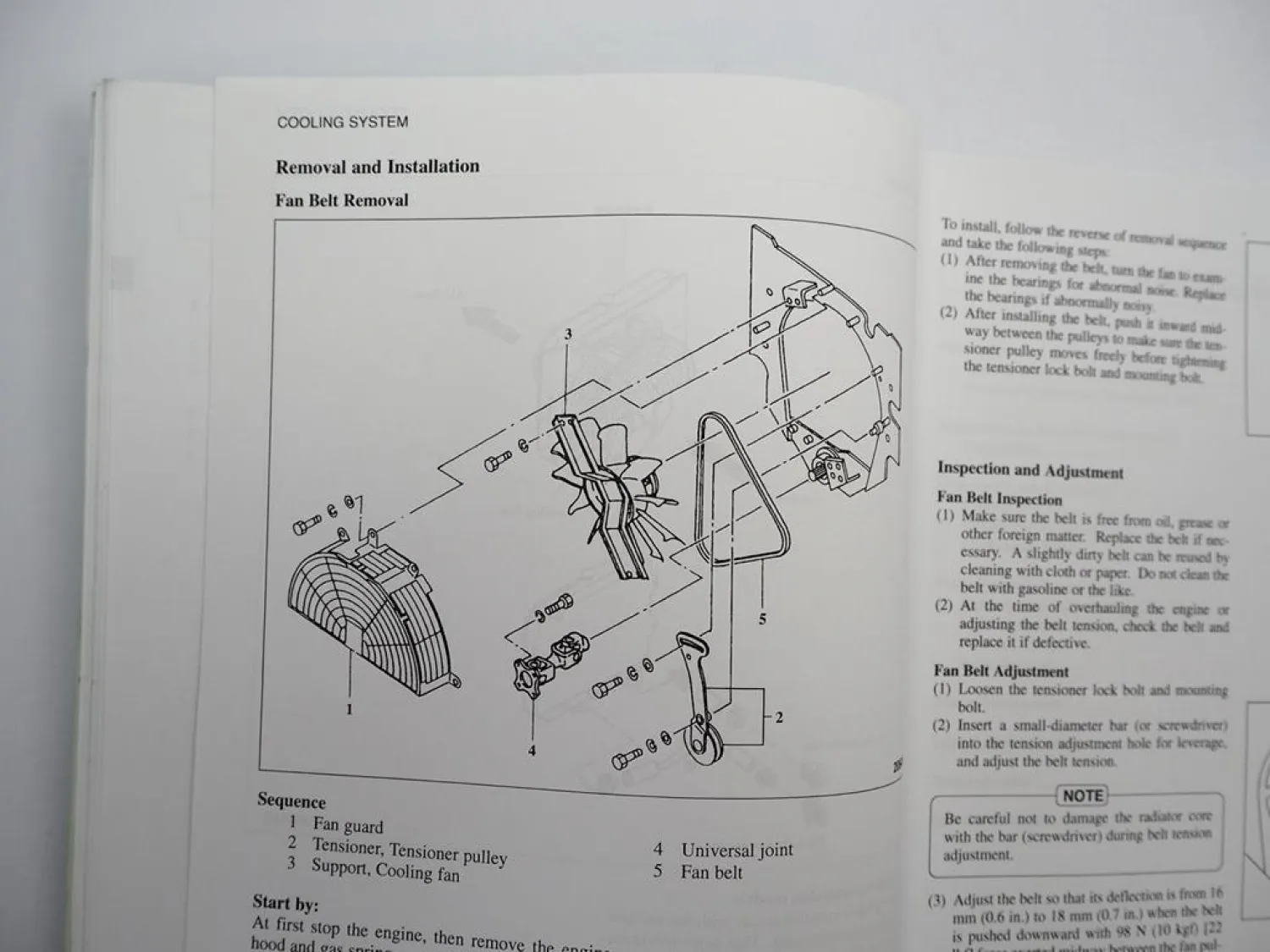 Original Mitsubishi FG FD 15 18 20 25 30 35 K Forklift Truck Service Manual 2000