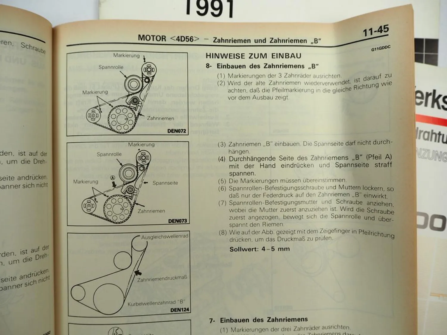 Original Mitsubishi L300 II P0 ab 1991 Werkstatthandbuch Reparaturanleitung