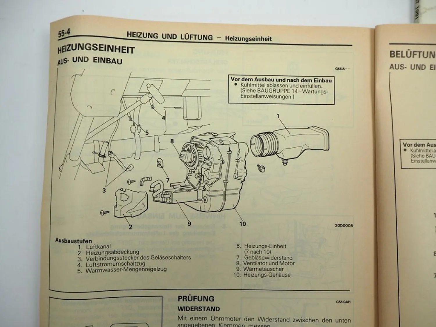 Original Mitsubishi L300 II P0 ab 1991 Werkstatthandbuch Reparaturanleitung