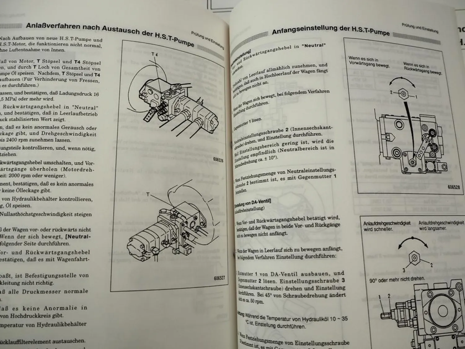Original Mitsubishi WS 704 705 706 Radlader & Motor Wartung Werkstatthandbuch