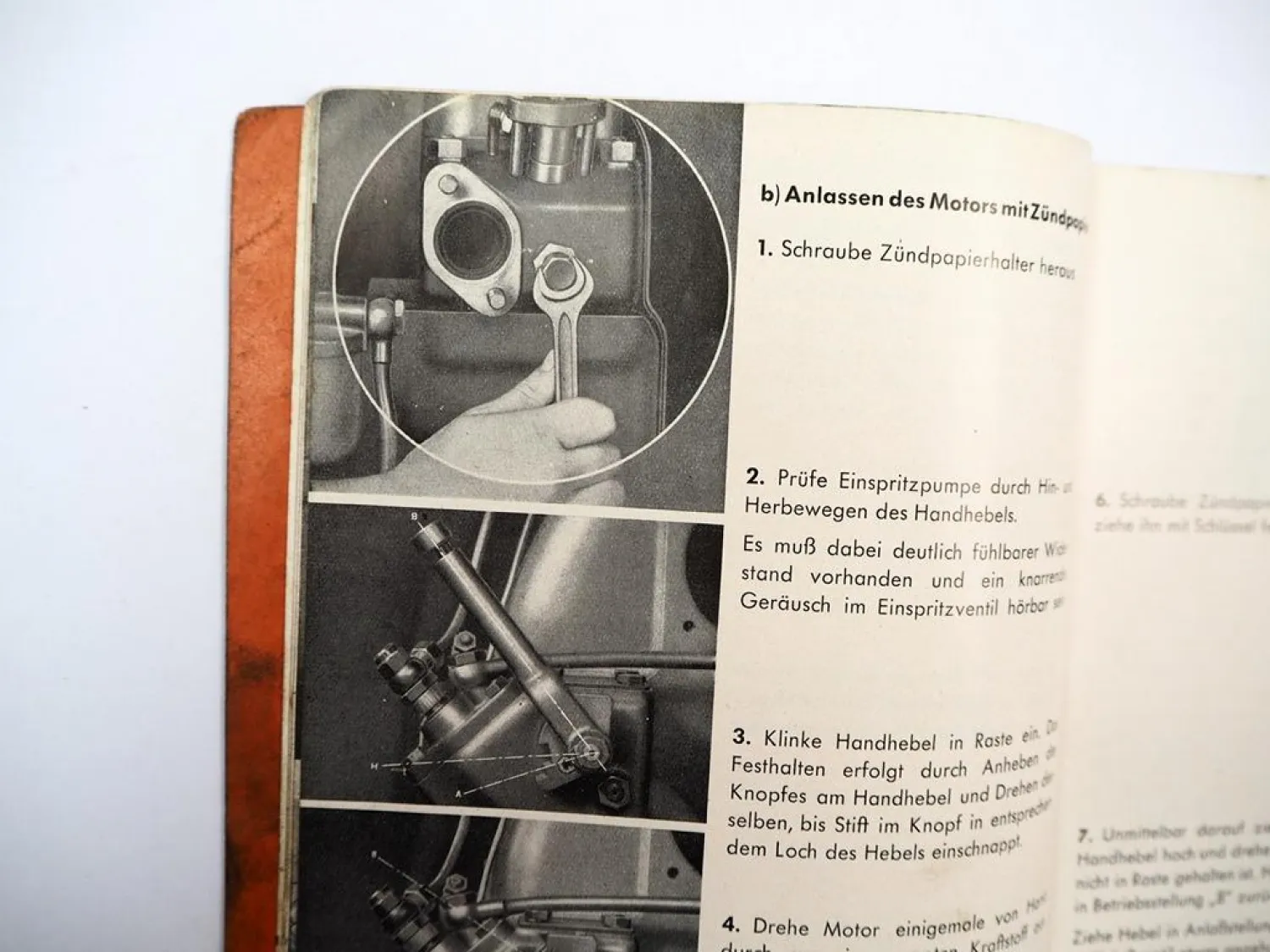 Original MWM KD12 E Z Dieselmotor Betriebsanleitung Ersatzteilliste 1952