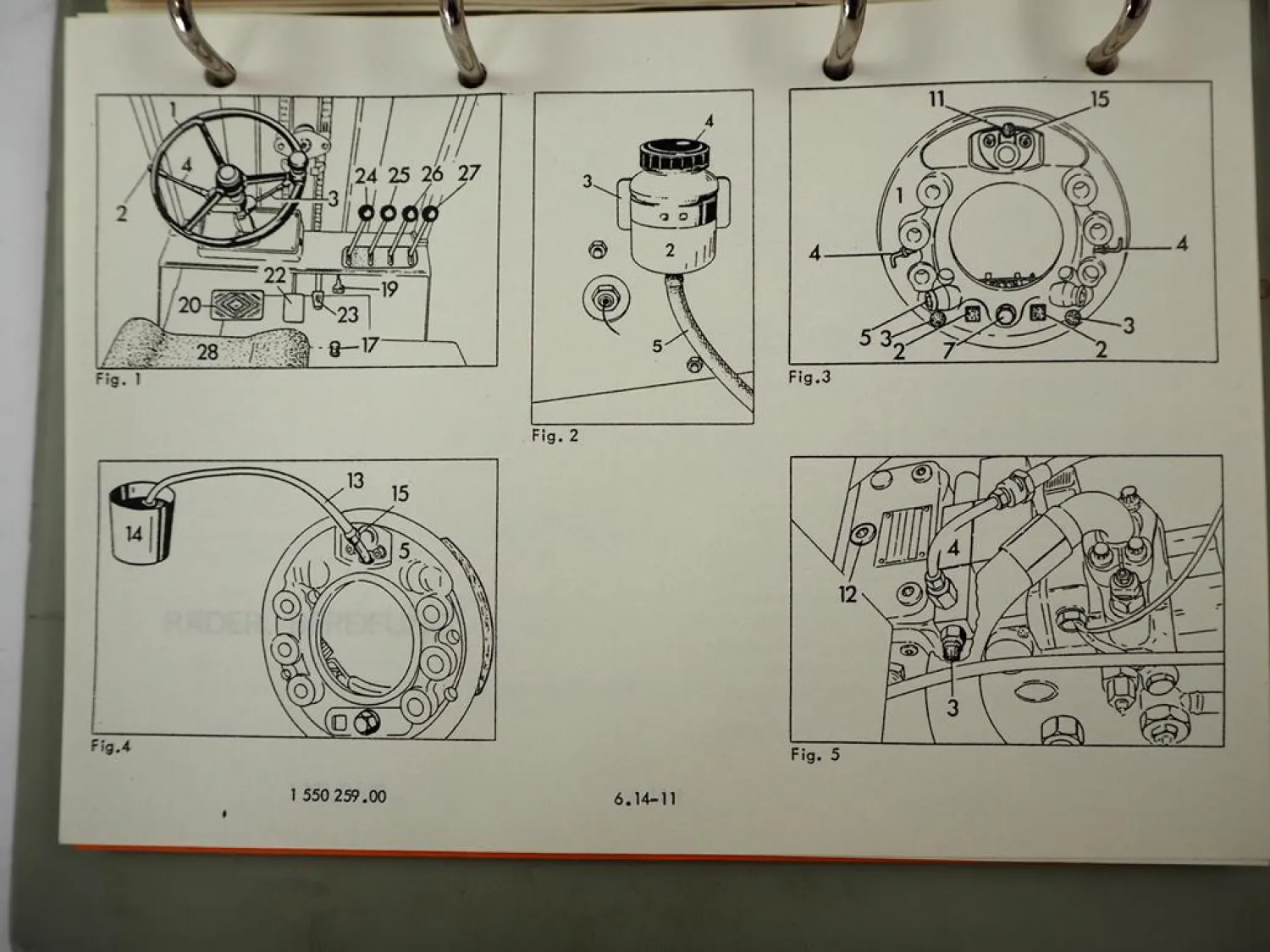 Original O&K V35 V40 Gabelstapler Betriebsanleitung Bedienung & Ersatzteilliste