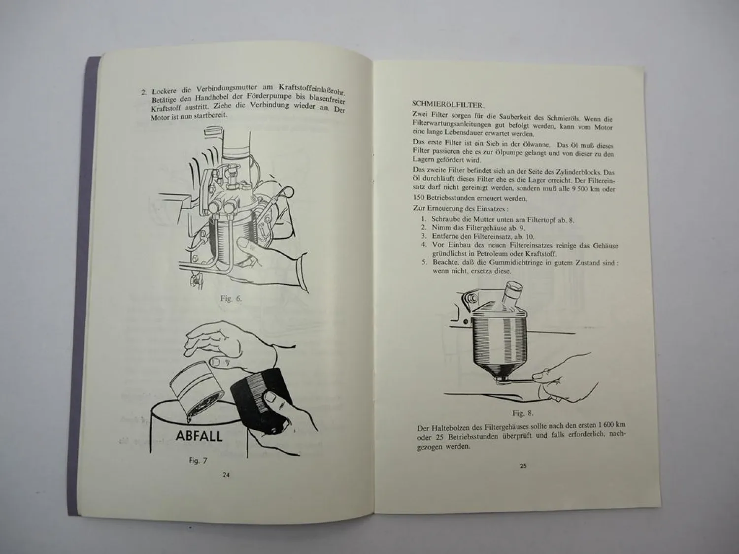 Original Perkins 4.99 Four 99 Dieselmotor Betriebsanleitung Bedienung 1959