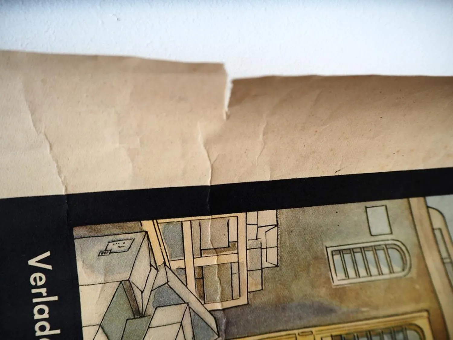 Original Plakat für Schule Deutsche Post Postpakete 1940/50er Jahre