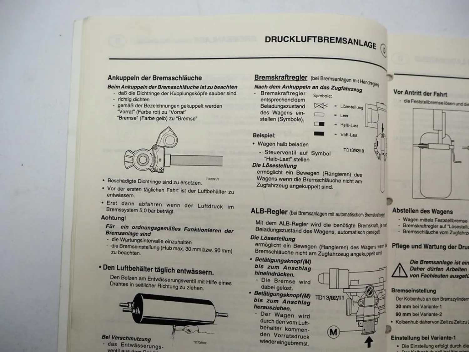 Original Pöttinger Profi GP1 GP2 Typ 537 539 Ladewagen Betriebsanleitung 1999
