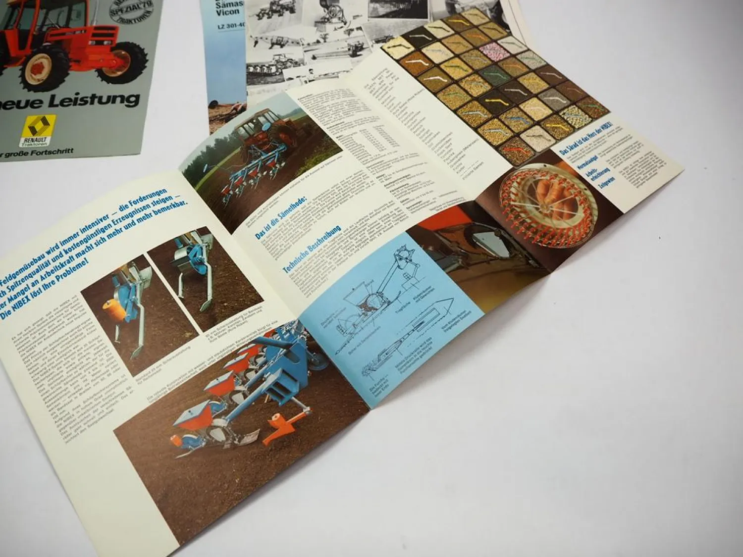 Original Posten 35 Stück Prospekte Preislisten Landtechnik 1980er Jahre