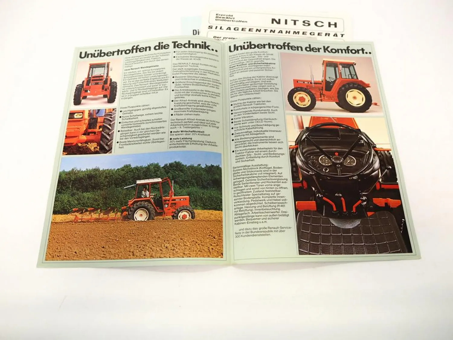 Original Posten 35 Stück Prospekte Preislisten Landtechnik 1980er Jahre