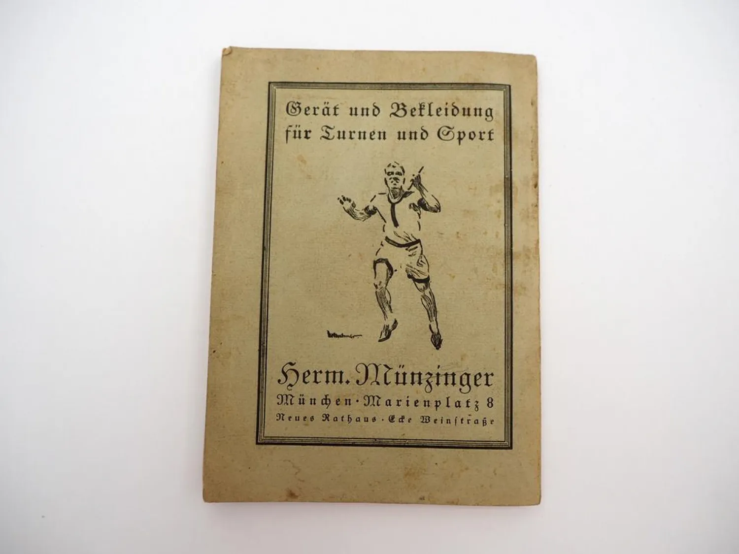 Original Programmheft Festprogramm 13. Deutsches Turnfest München 1923