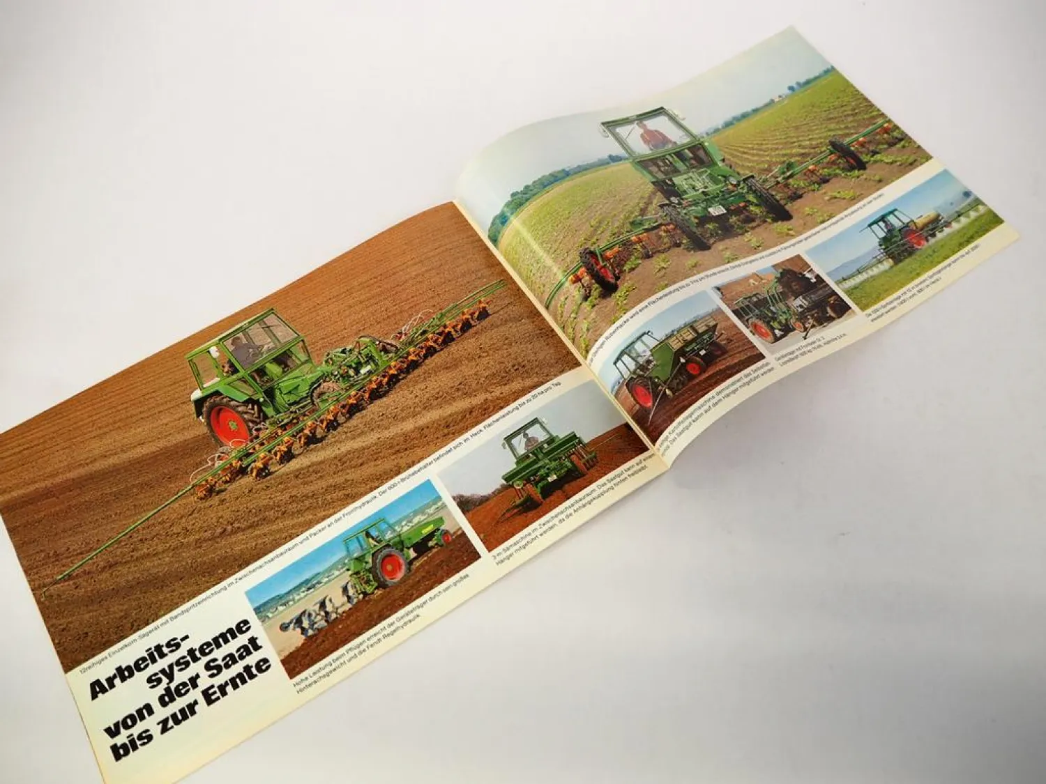 Original Prospekt Fendt 275GT Geräteträger mit technischen Daten 1977