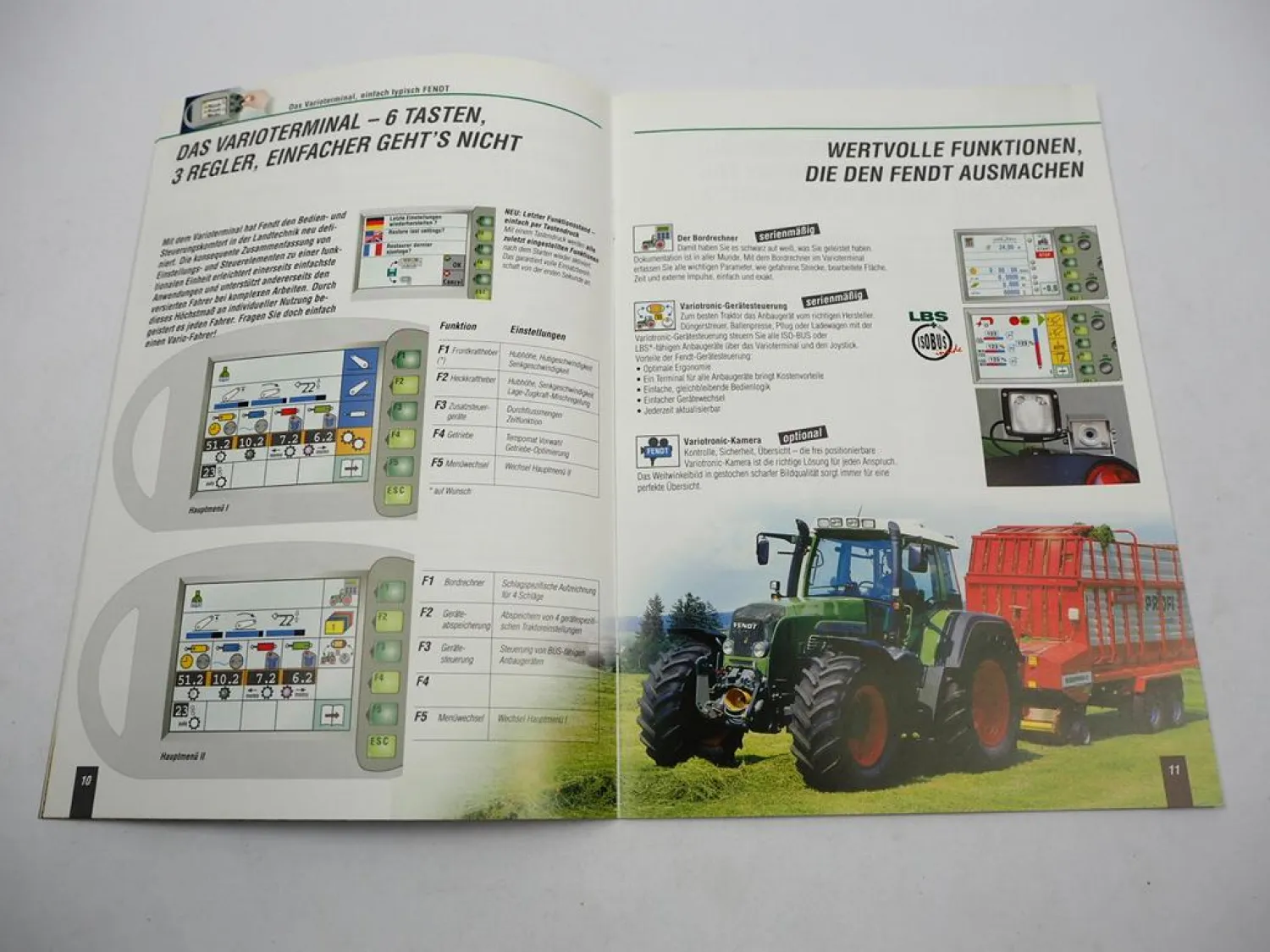 Original Prospekt Fendt 711 712 714 716 Vario Traktor 700er Serie ca. 2003