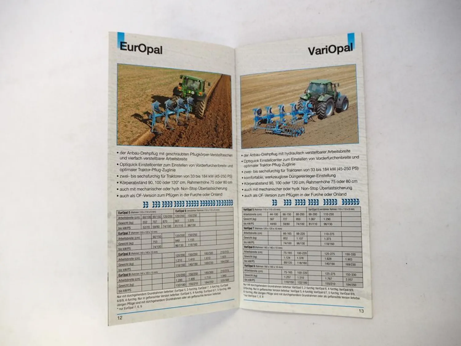 Original Prospekt Lemken Produktprogramm Anbaugeräte für Schlepper 2007