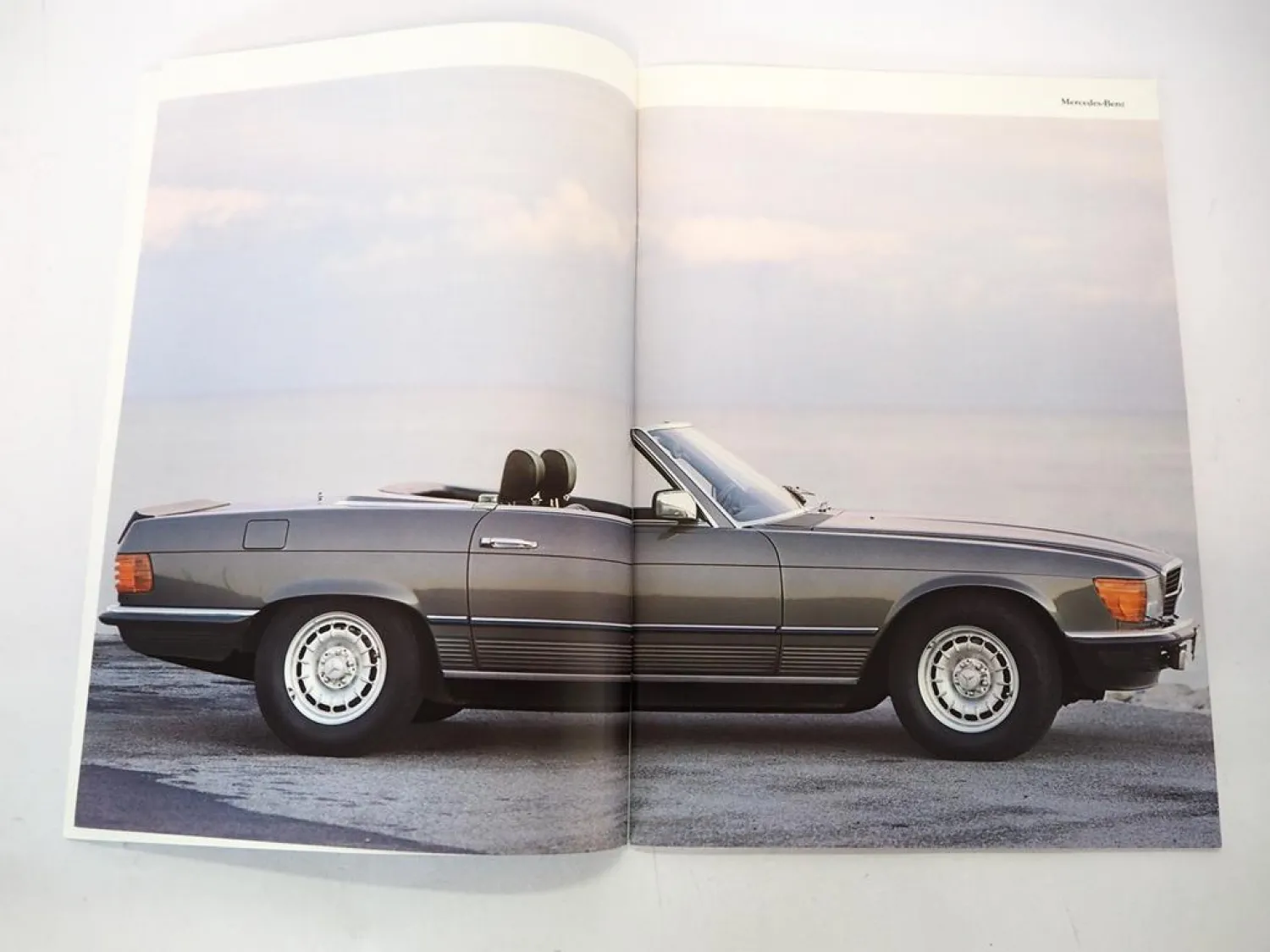 Original Prospekt Mercedes Benz 280 380 500 SL Typ R107 1984