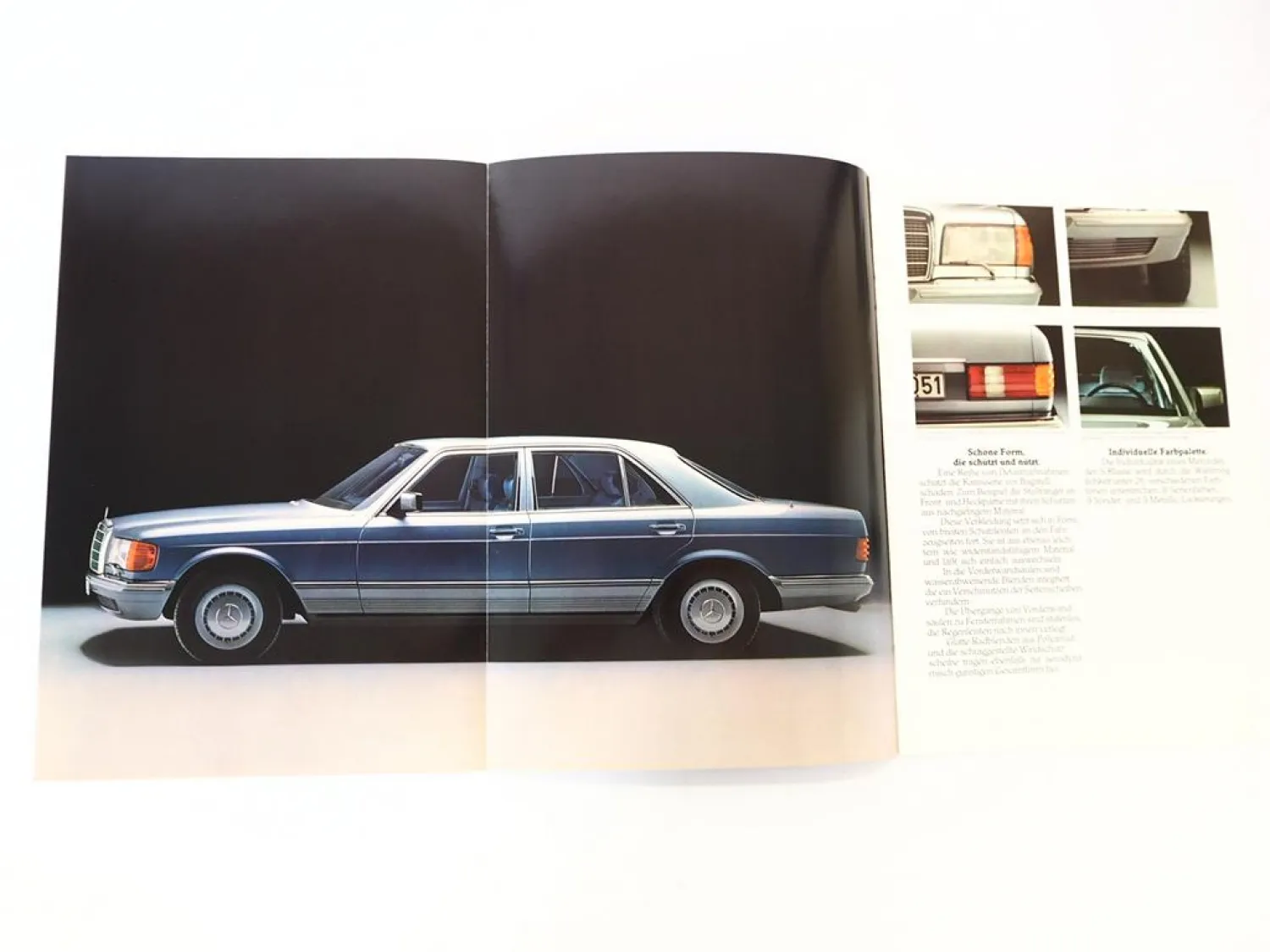 Original Prospekt Mercedes Benz 280 S SE SEL W126 1983